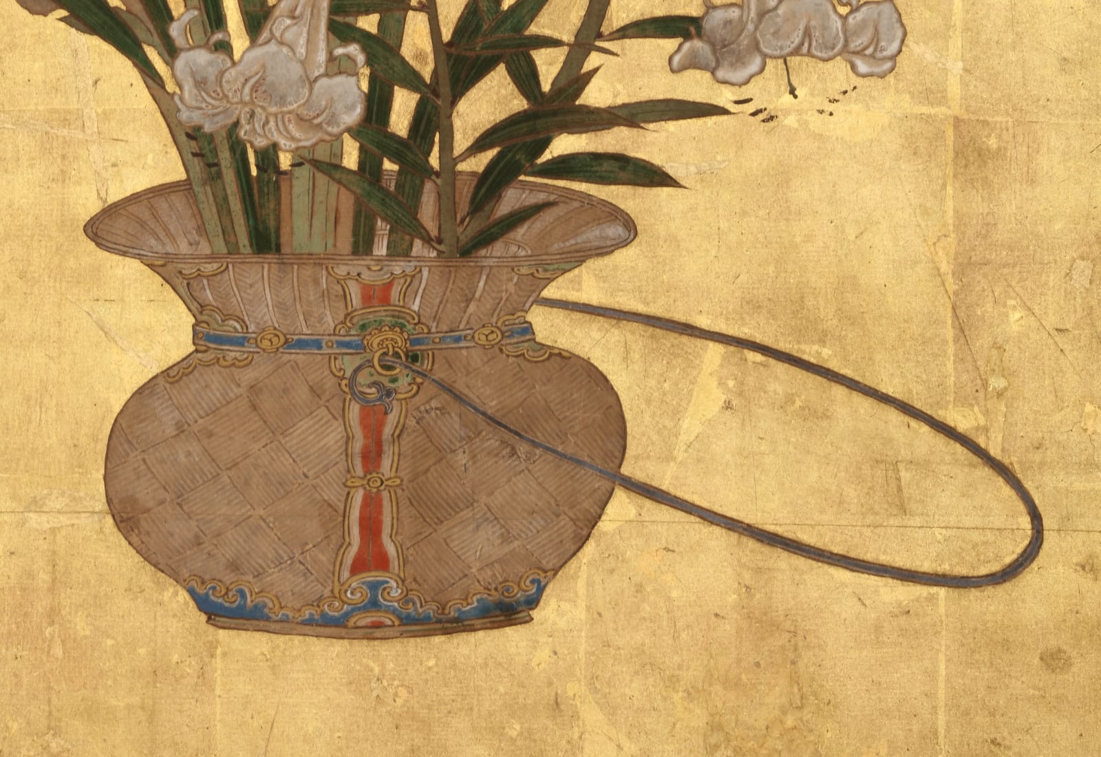 Ikebana Baskets and Flowers, 18th century
