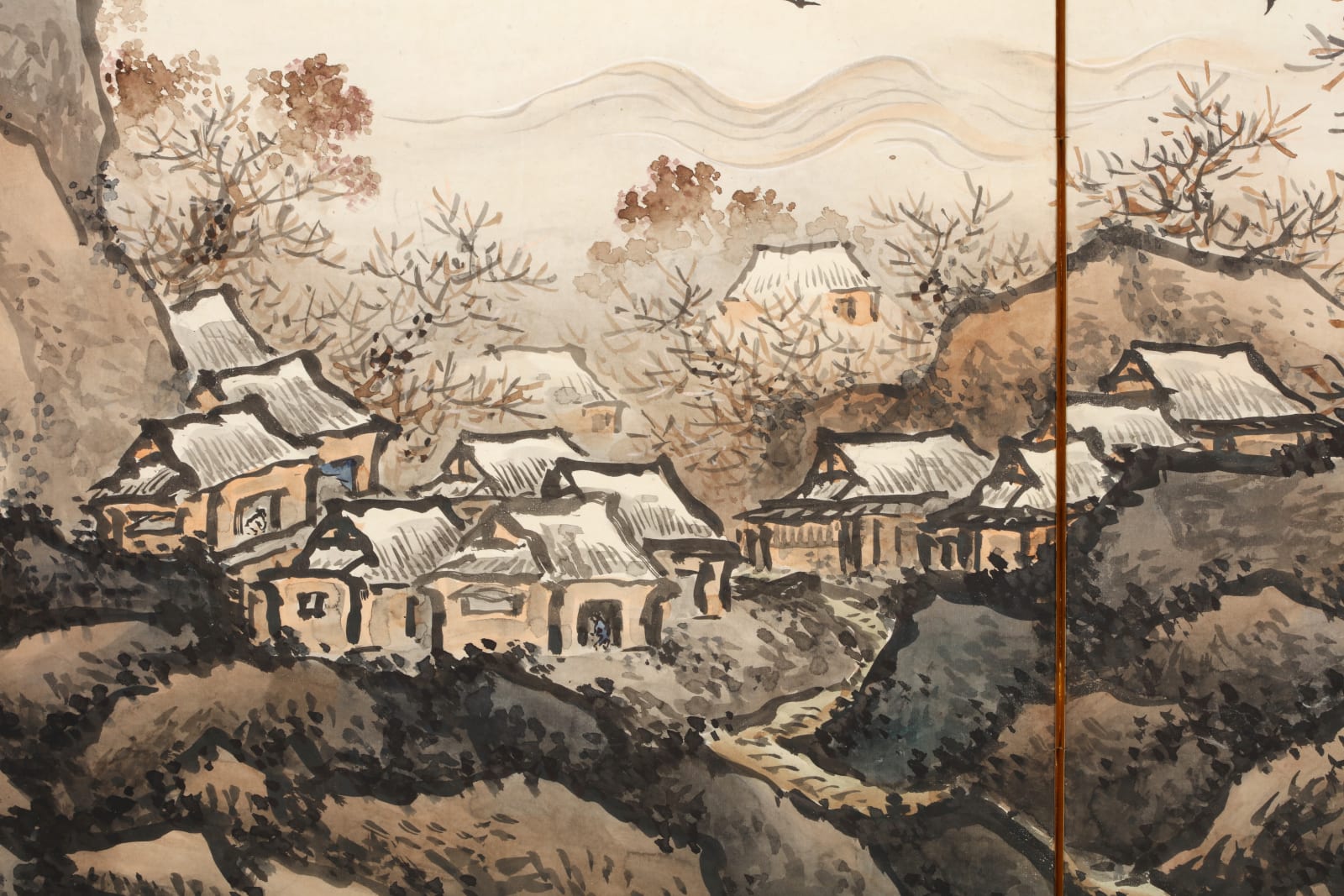 Eiryō Satake, Mountain Landscape, 1916