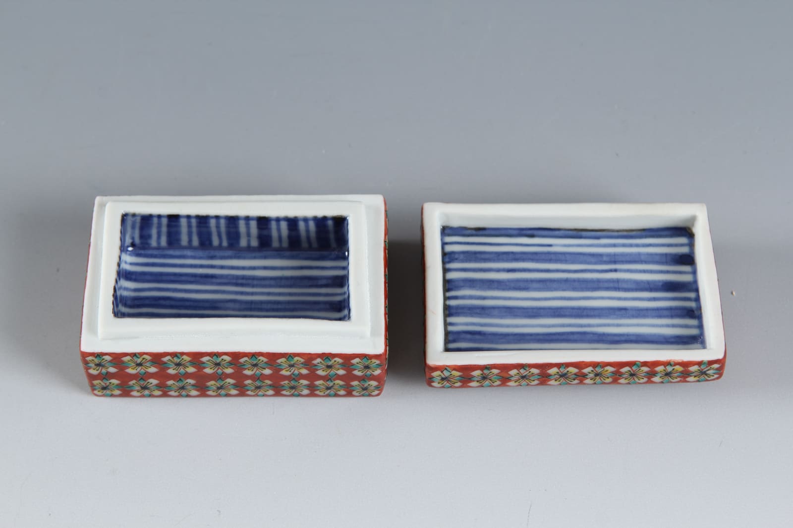 Kamite Chōemon IV, Fine-Patterned Rectangular Incense Box, 1997