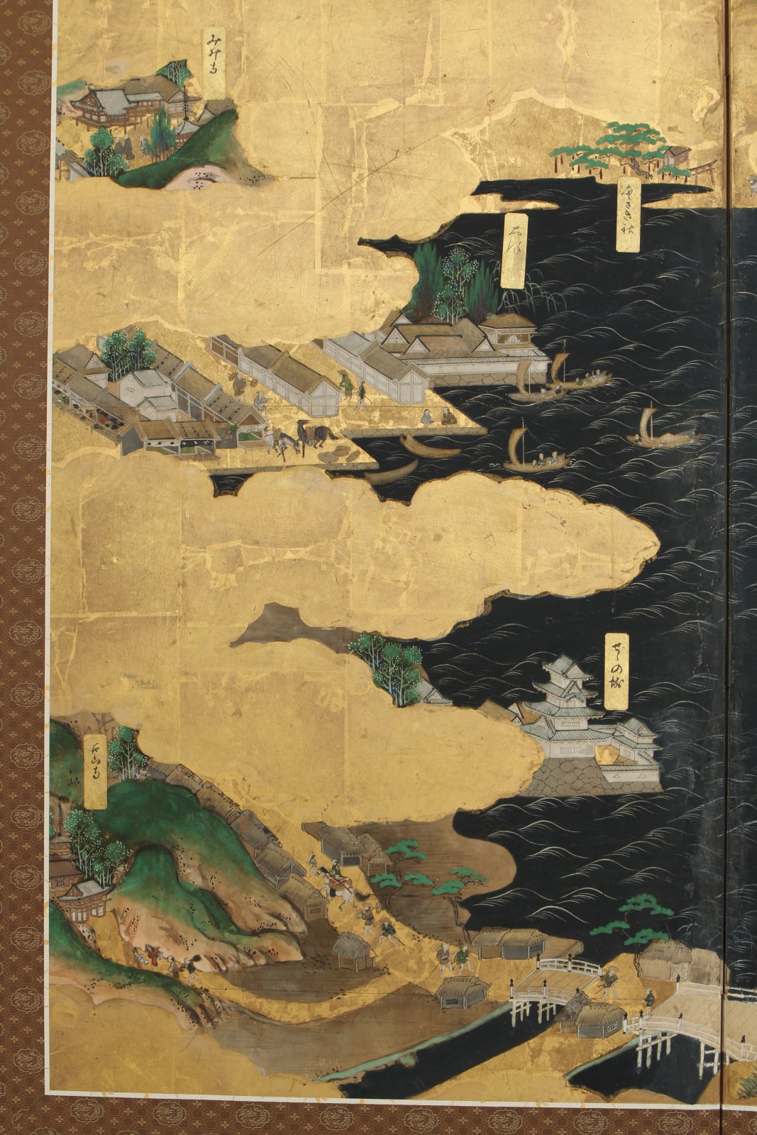 Places Along the Tokaido, ca 1620