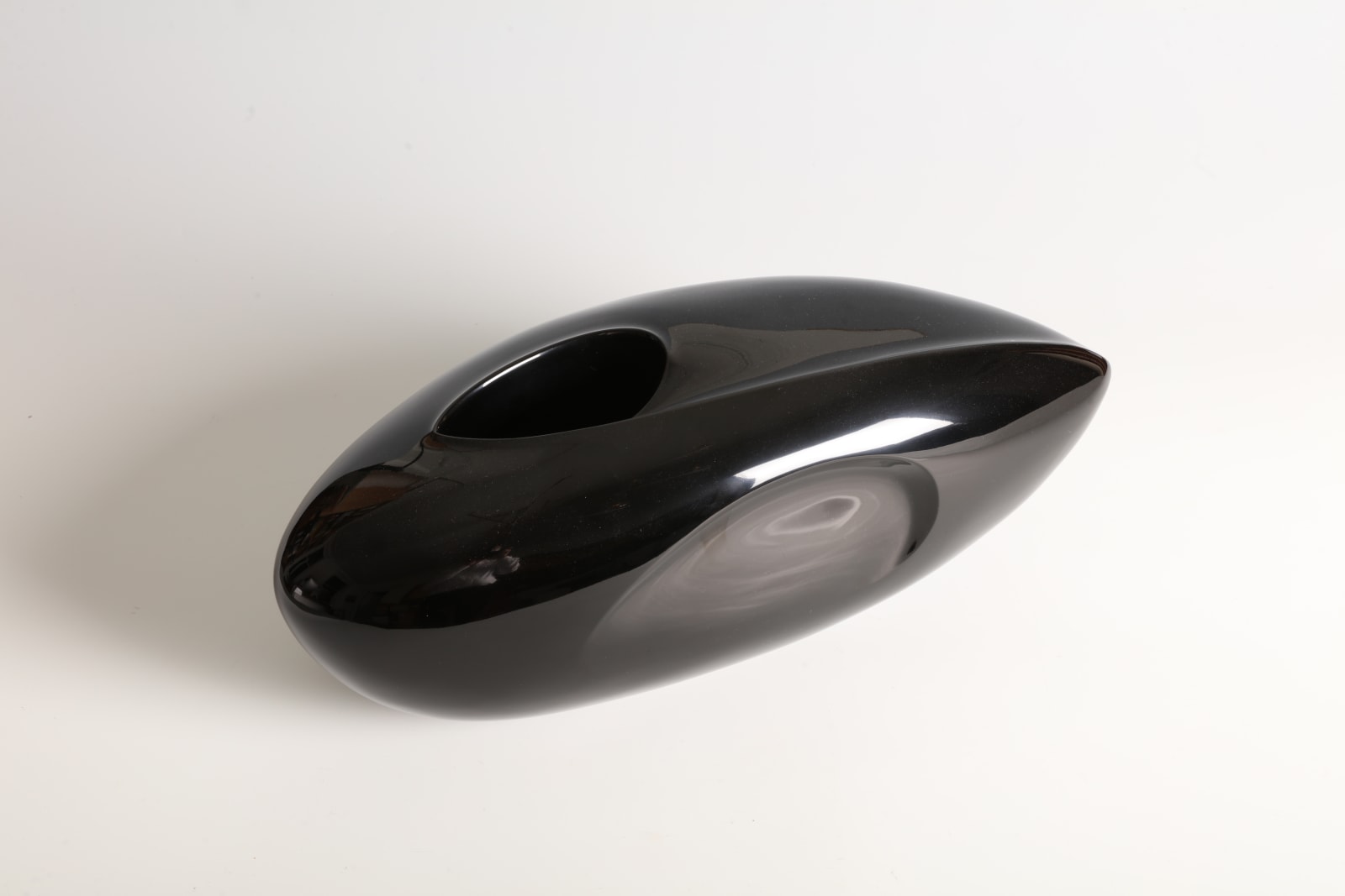 Kiyoshi, “Black Elephant” Flower Vessel, 1980s