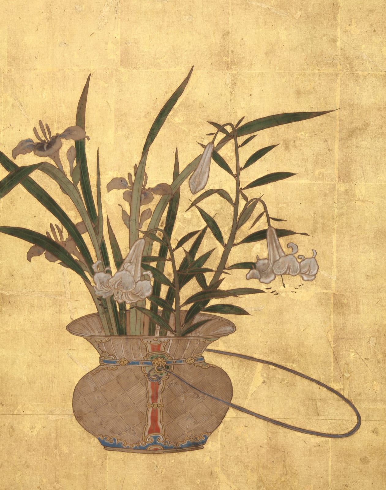 Ikebana Baskets and Flowers, 18th century