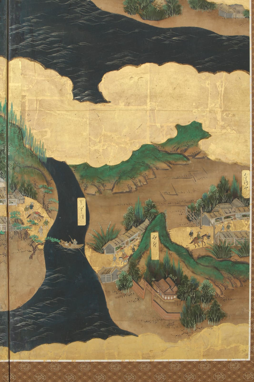 Places Along the Tokaido, ca 1620