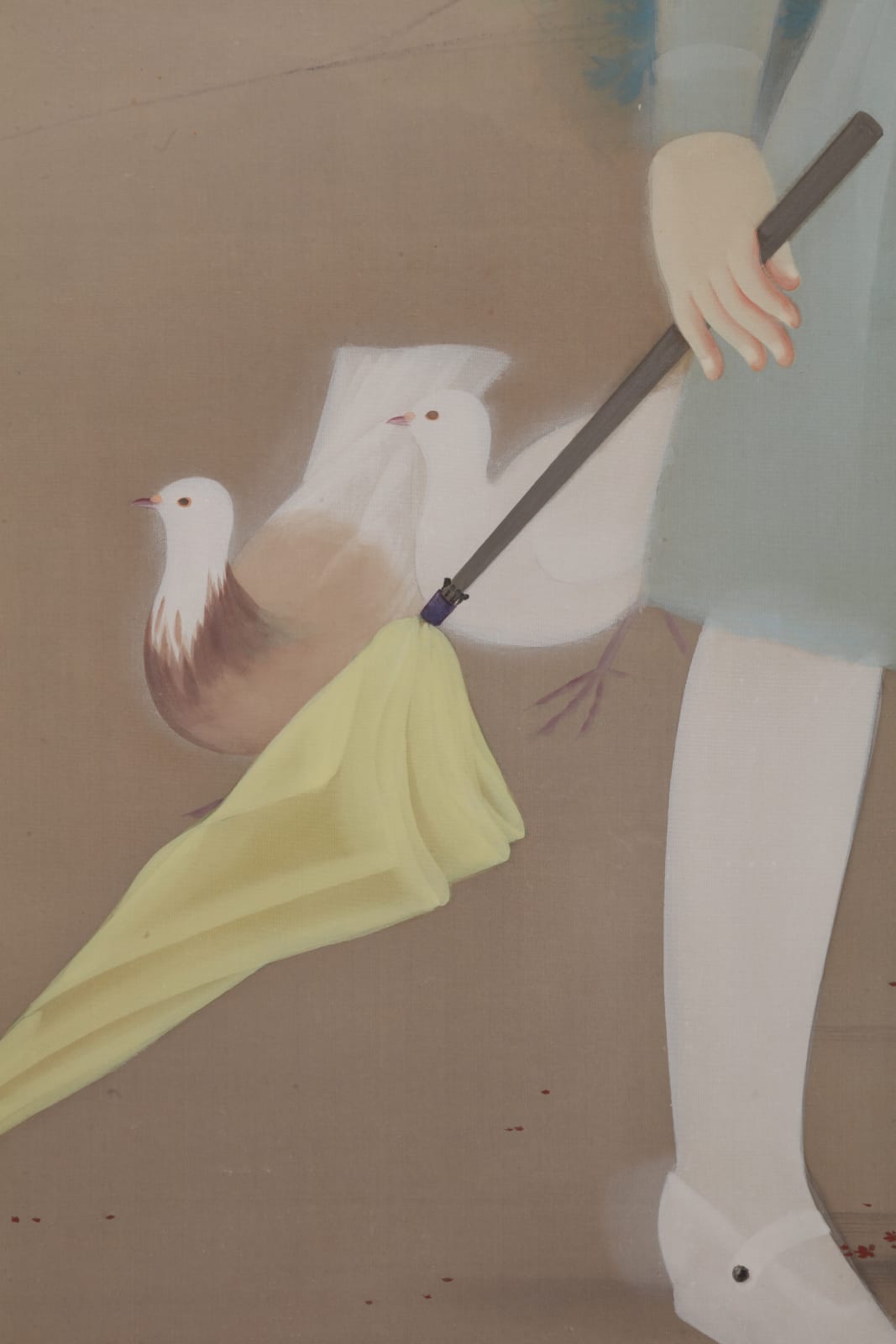 Matsushima Hakkō, attr., Saezuri (Twittering Birds), ca 1932