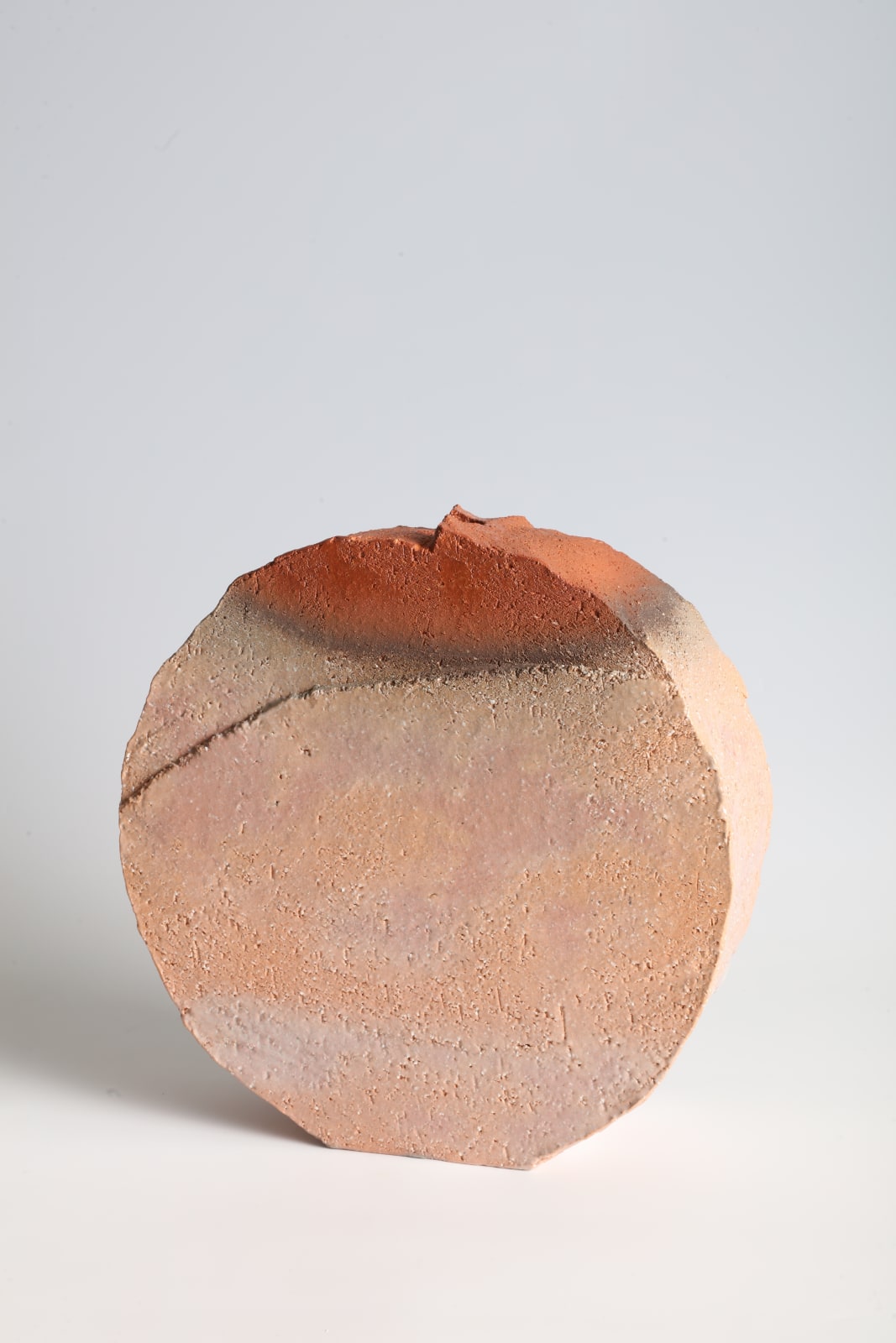Yamato Yasuo, Hagi-Ware Flask, ca 1990