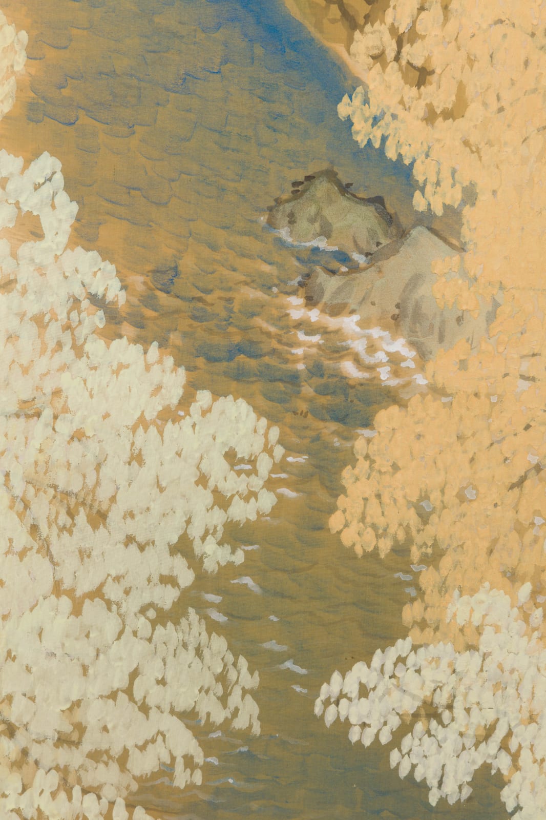 Nishimura Seiki 西村青歸, Mountain Stream in Spring and Fall , 1917