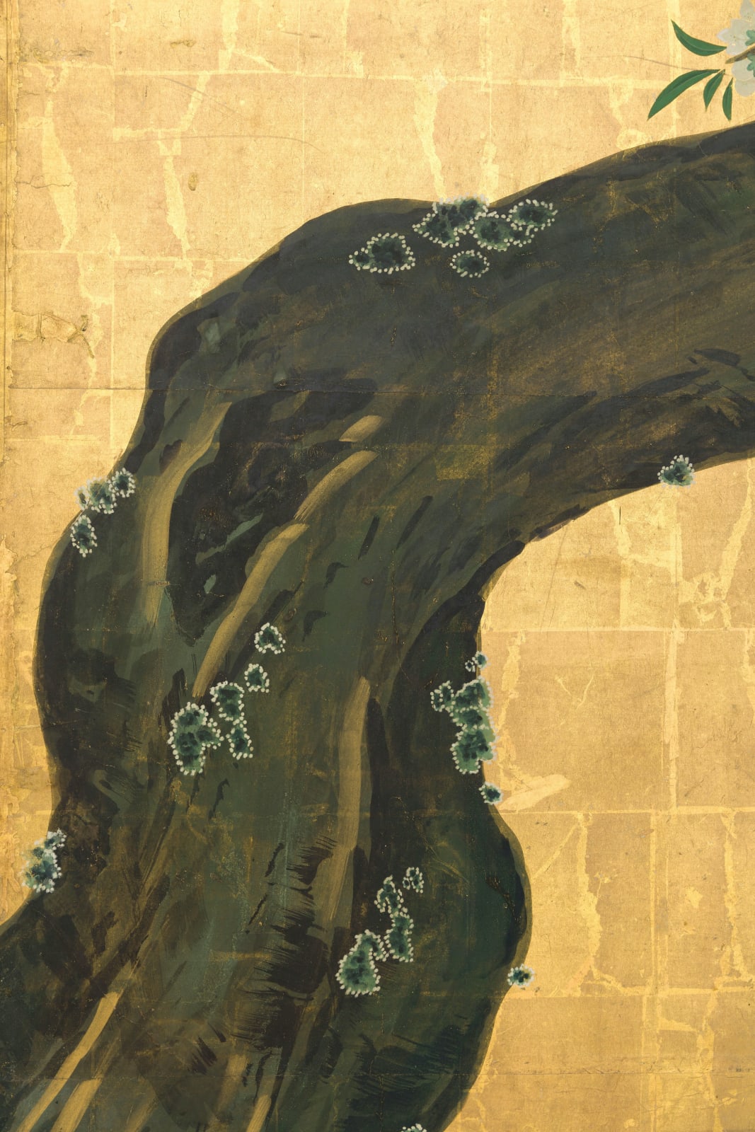 Kano School, Flowering Plum Trees, ca 1800
