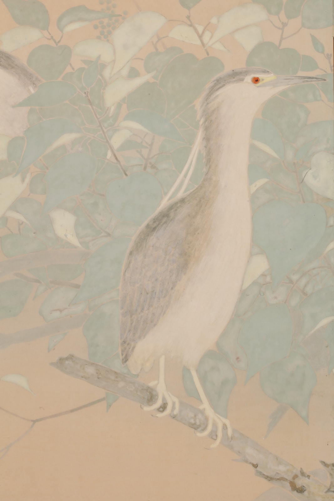 Ikegami Shuho, Night Herons, 1930s