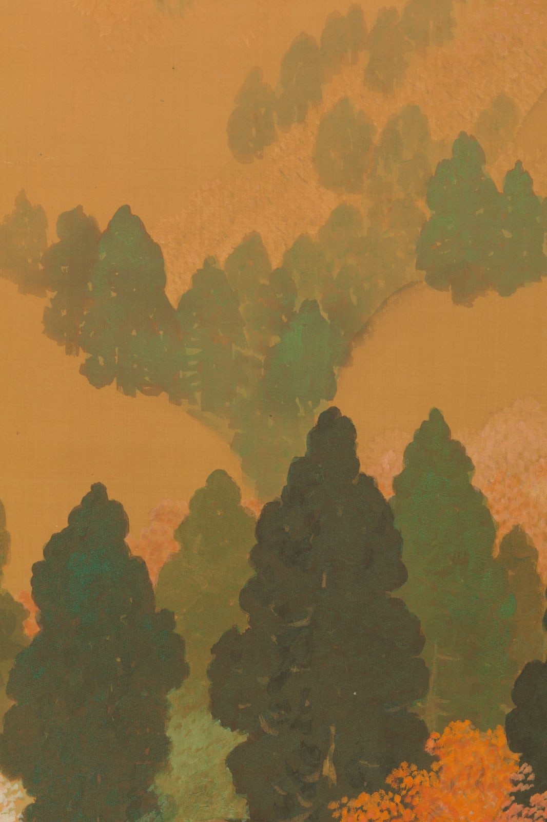 Nishimura Seiki 西村青歸, Mountain Stream in Spring and Fall , 1917