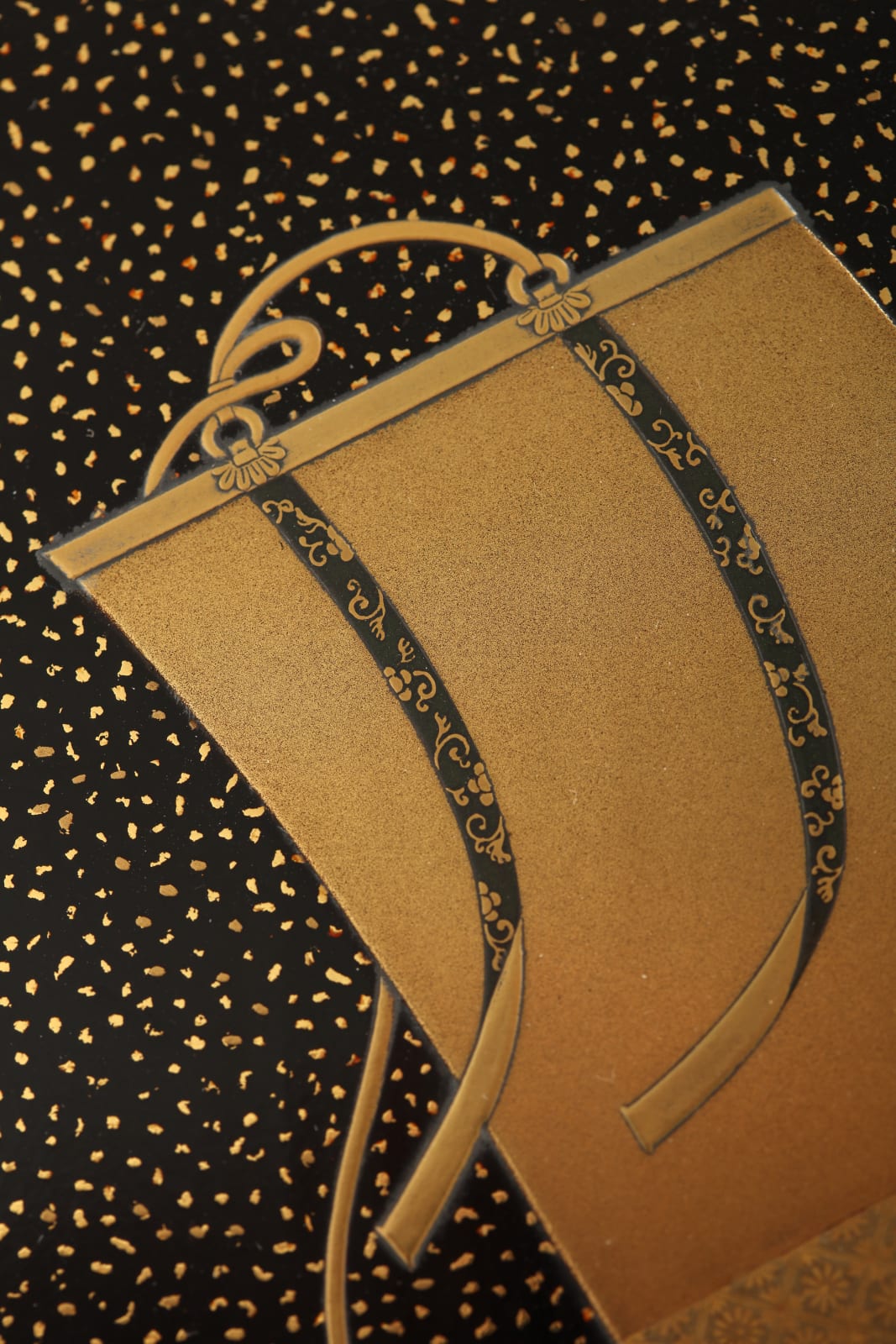 Writing Box with Hanging Scroll, Handscroll, and Feather Duster , 18th century