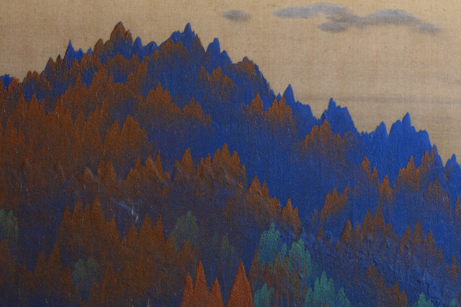 Fudo Ritsuzan, Mountain Landscape, ca 1930