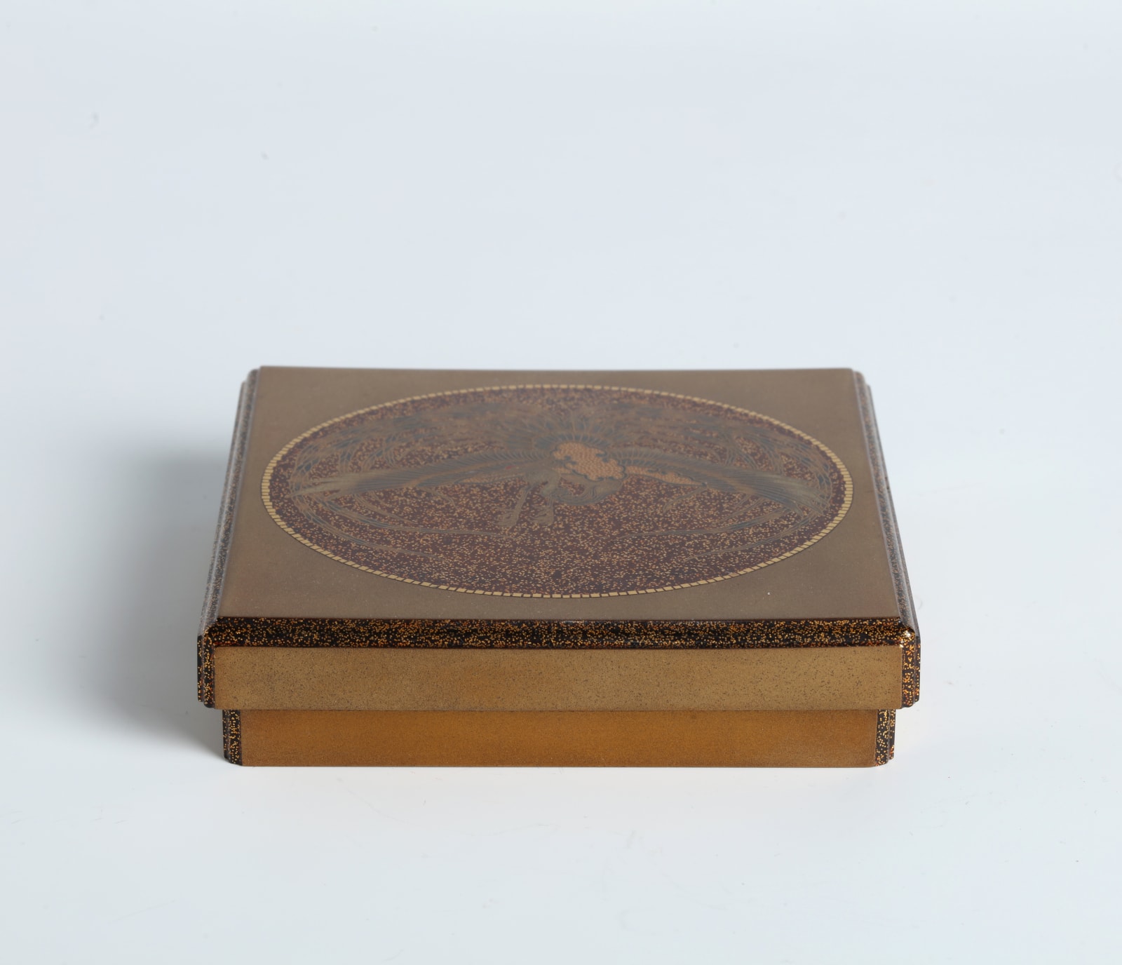 Maki-e Lacquer artist, Writing Box with Phoenix, 1910s-20s