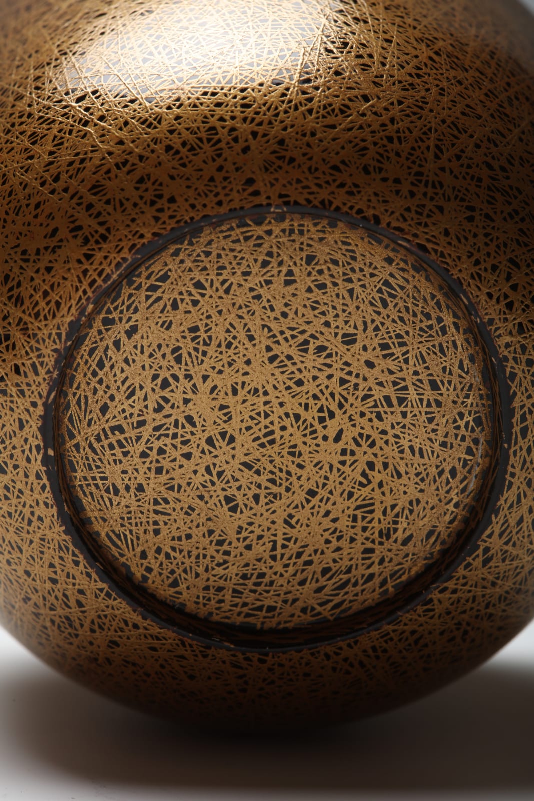 Lacquer Artist, Tea Caddy with Pine Needles, ca 1910