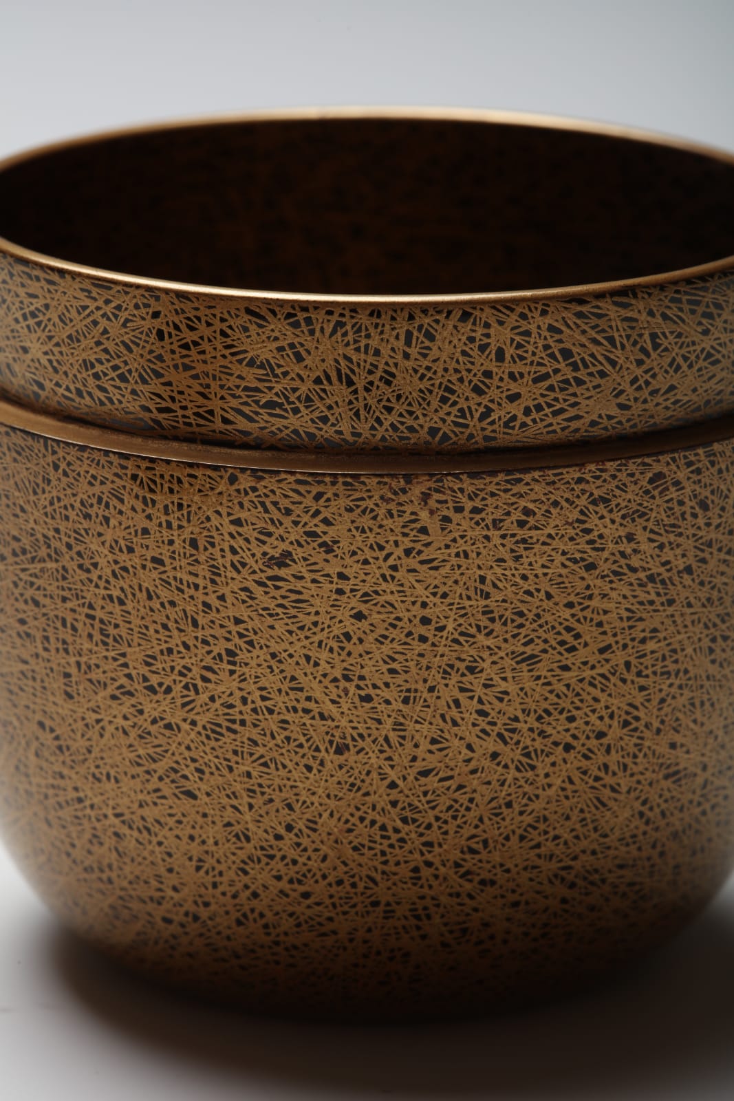 Lacquer Artist, Tea Caddy with Pine Needles, ca 1910