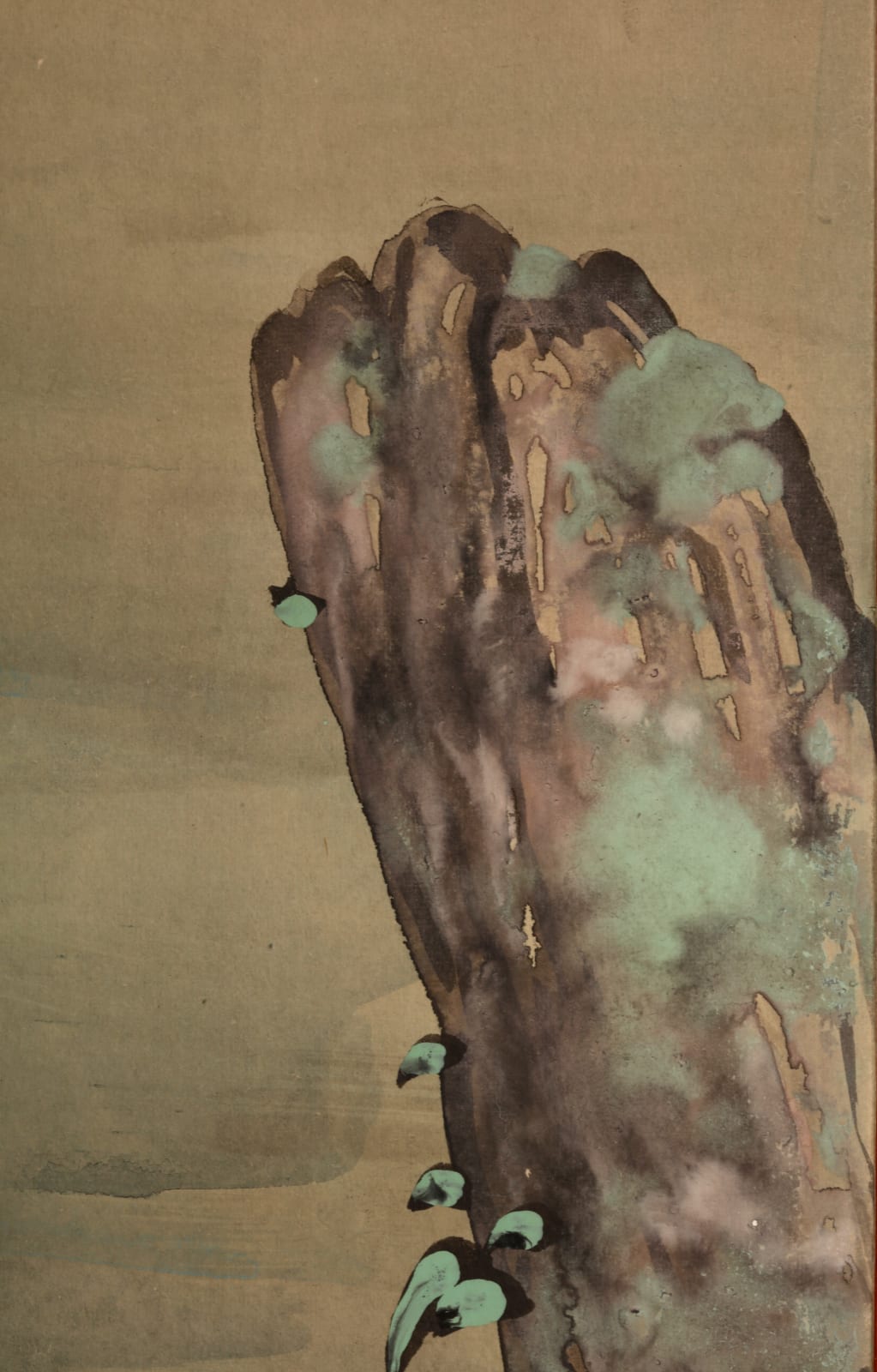 Okamoto Hōsui 岡本芳水, Koi and Mooring Post, 1920s-30s