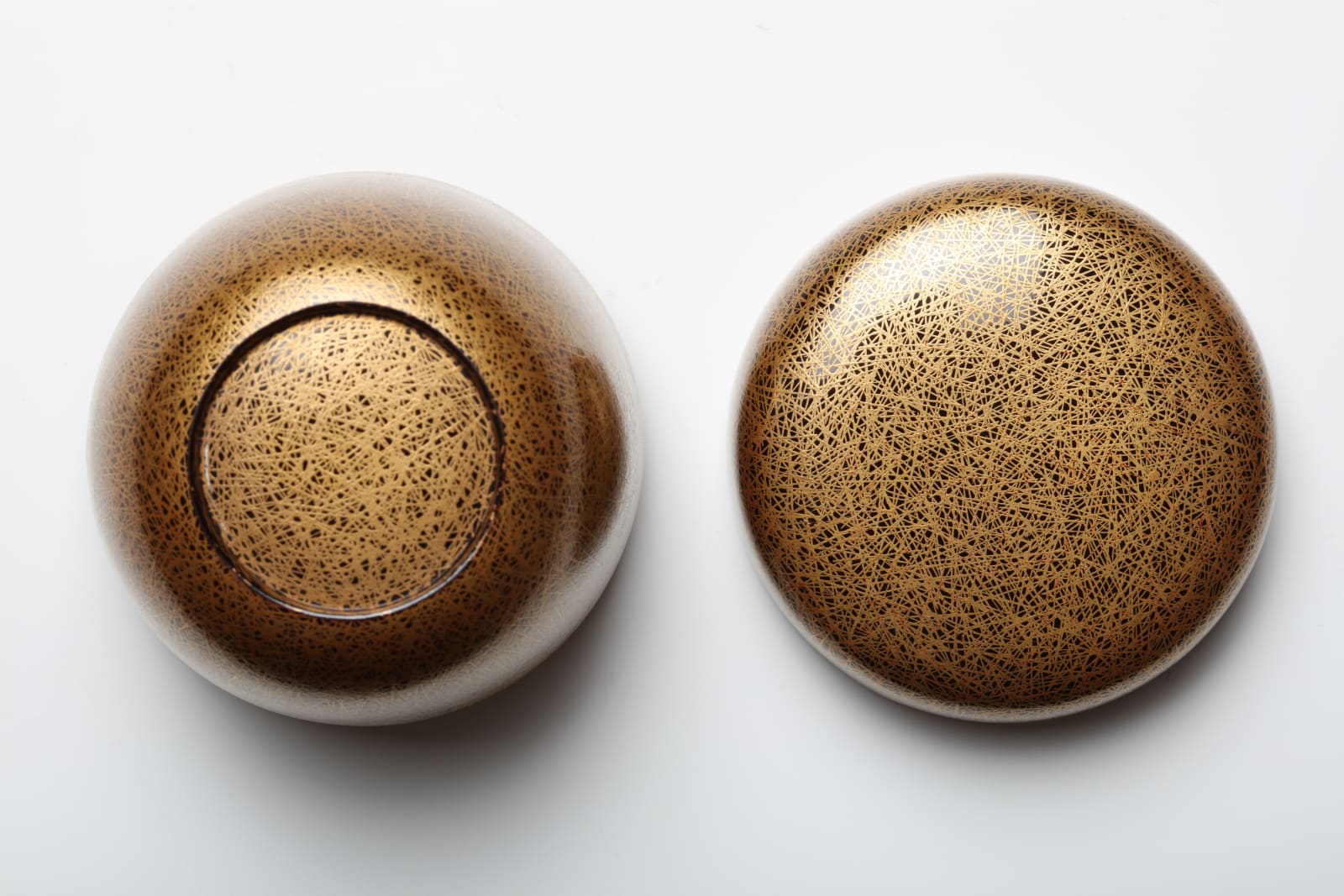 Lacquer Artist, Tea Caddy with Pine Needles, ca 1910