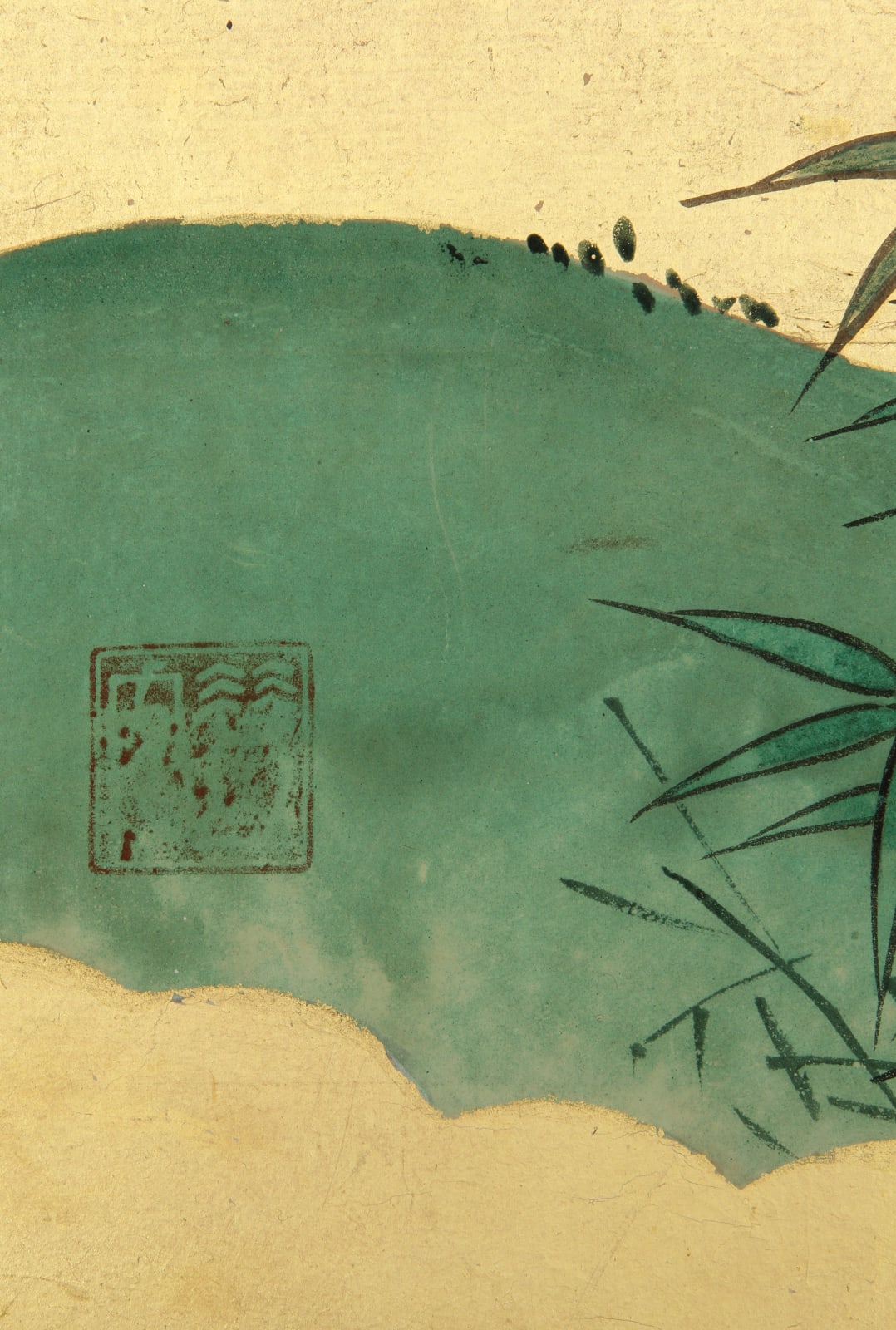 Kano School, Birds by Flowering Plum and Bamboo, 19th century