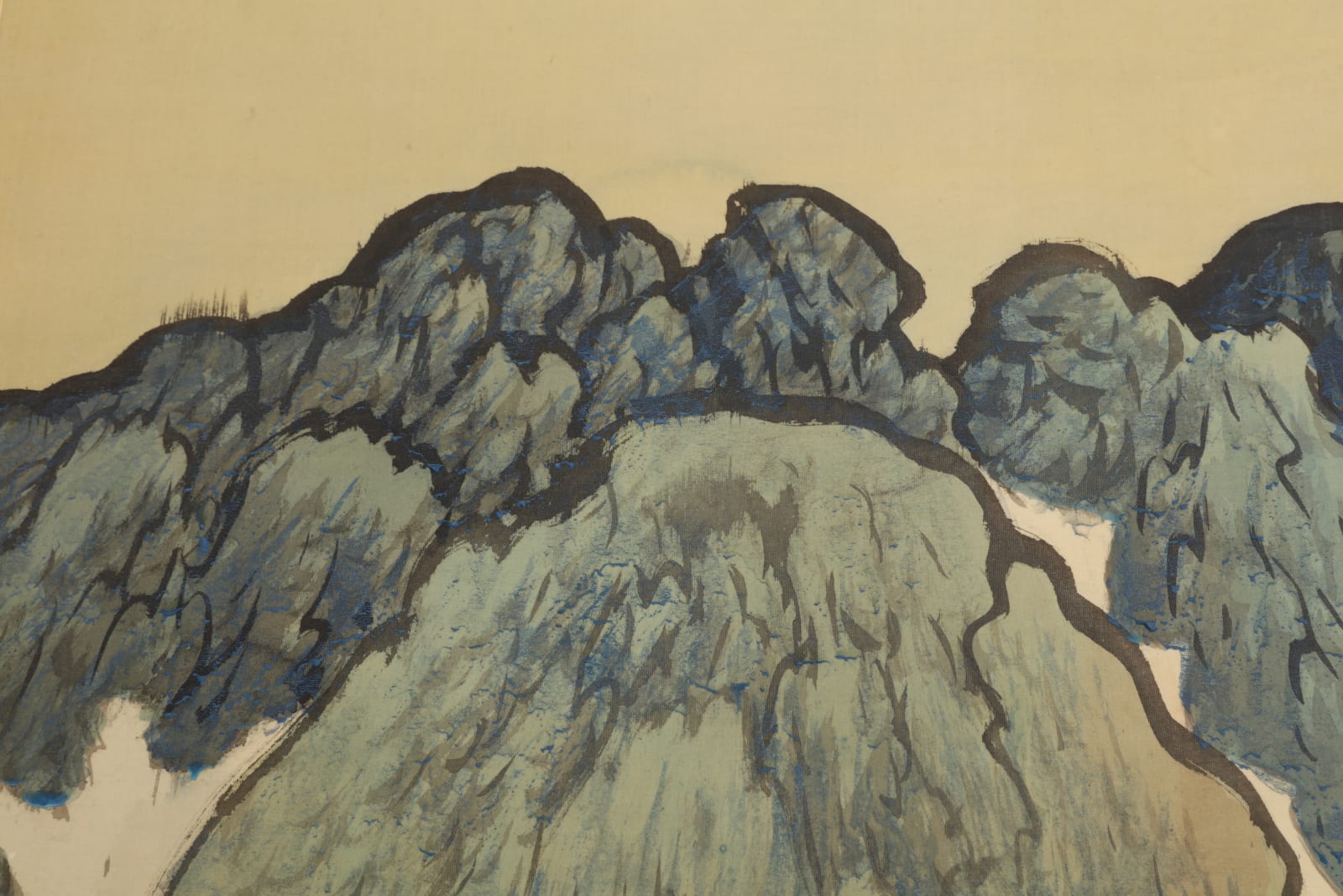Nishii Keigaku 西井敬岳, Mountain Landscape, ca 1916-1920