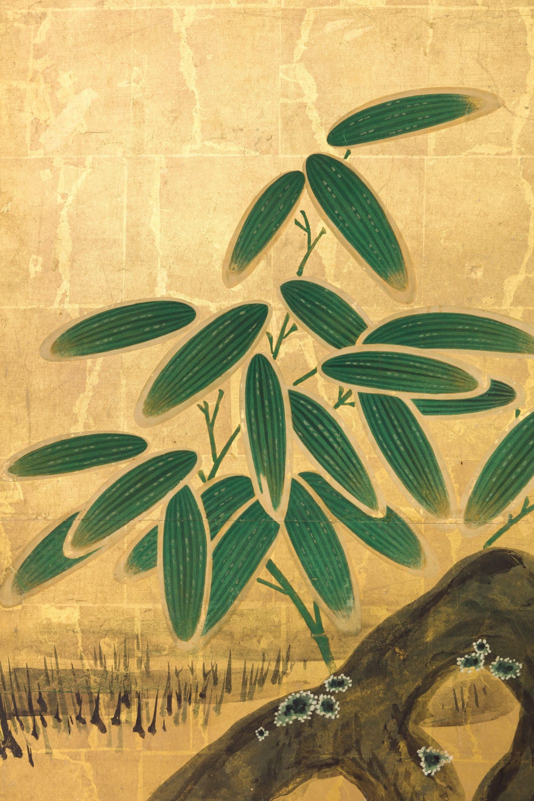 Kano School, Flowering Plum Trees, ca 1800