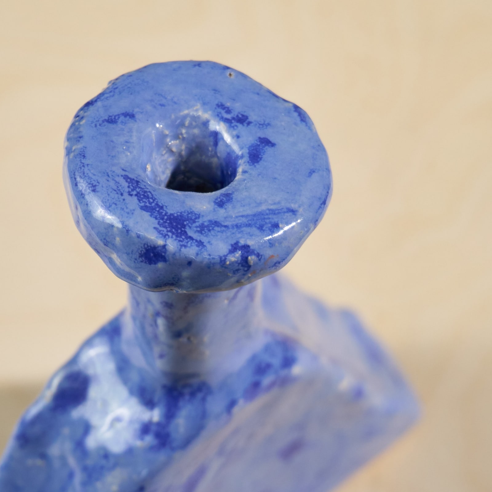 Willem van Hooff, Tiny Core Vessel, Glazed Earthenware, The Netherlands, 2020s