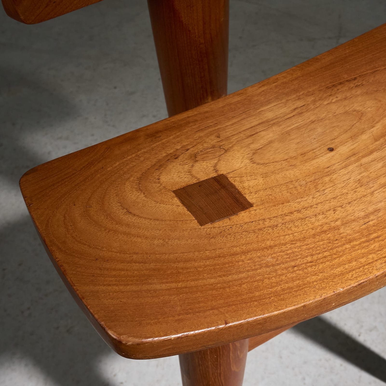 Jens Harald Quistgaard, The 'Sculptors Chair' in solid Teak, Denmark , 1989