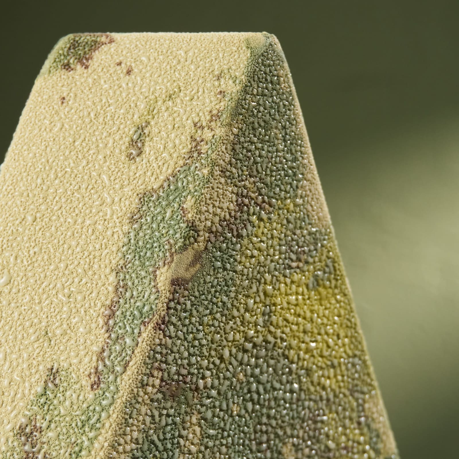Eunsol Kim, 'Condensation' Series C1, Glazed Ceramic Sculpture in Green, The Netherlands, 2025