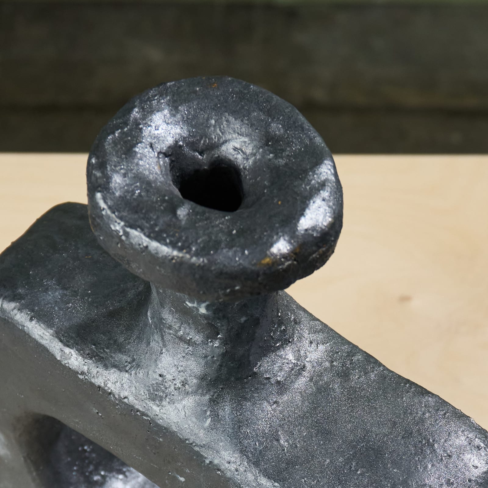 Willem van Hooff, Small Core Vessel, Glazed Earthenware, The Netherlands, 2020s