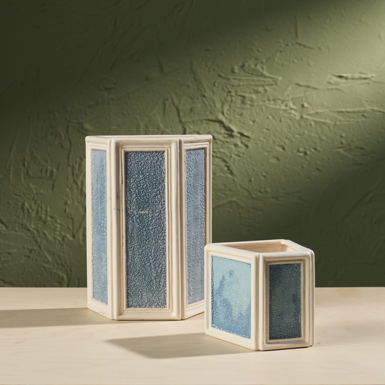 Eunsol Kim, 'Window' Series W1, Glazed Ceramic Sculpture in , The Netherlands, 2025