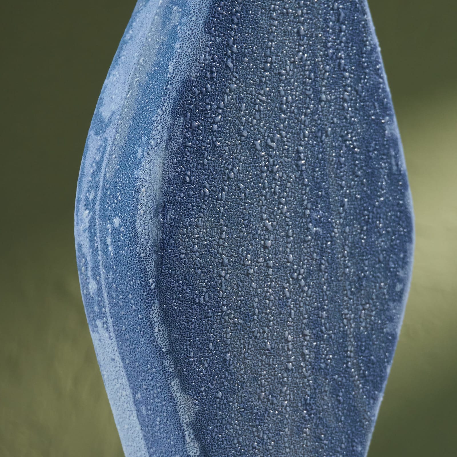 Eunsol Kim, 'Condensation' Series C3, Glazed Ceramic Sculpture in Blue, The Netherlands, 2025
