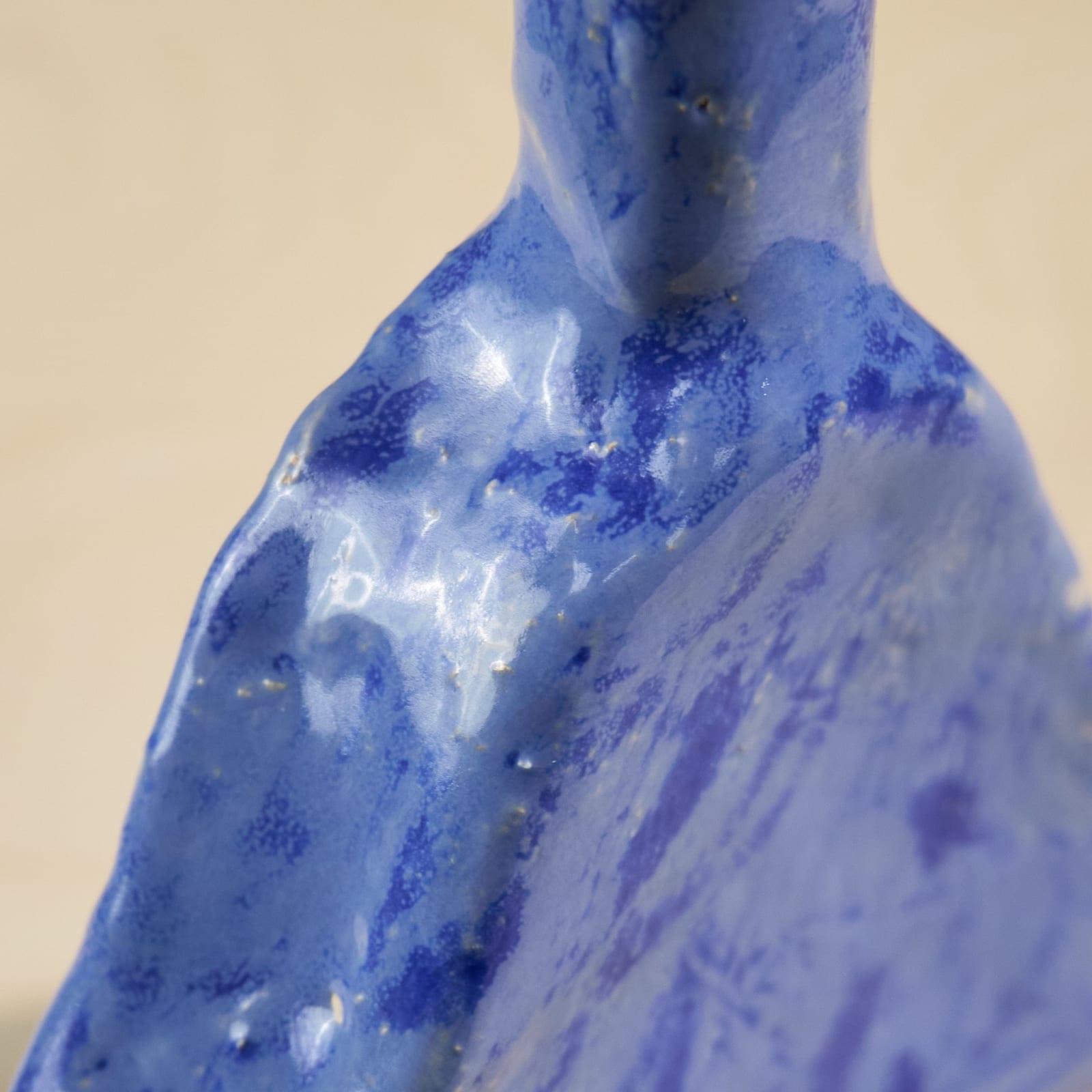 Willem van Hooff, Tiny Core Vessel, Glazed Earthenware, The Netherlands, 2020s