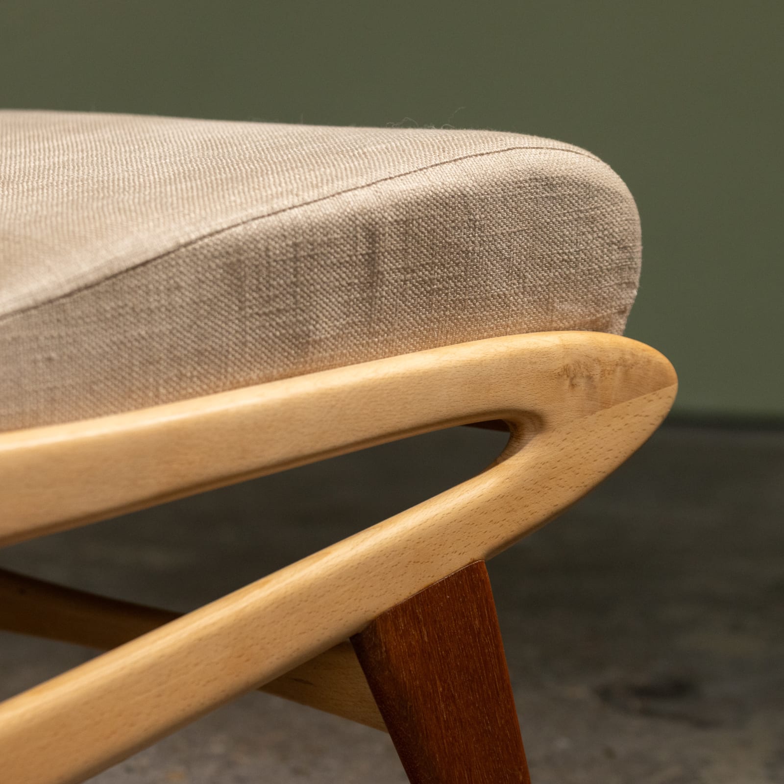 Carl Edward Matthes, Rare Easy Chair, Denmark, 1951-1952