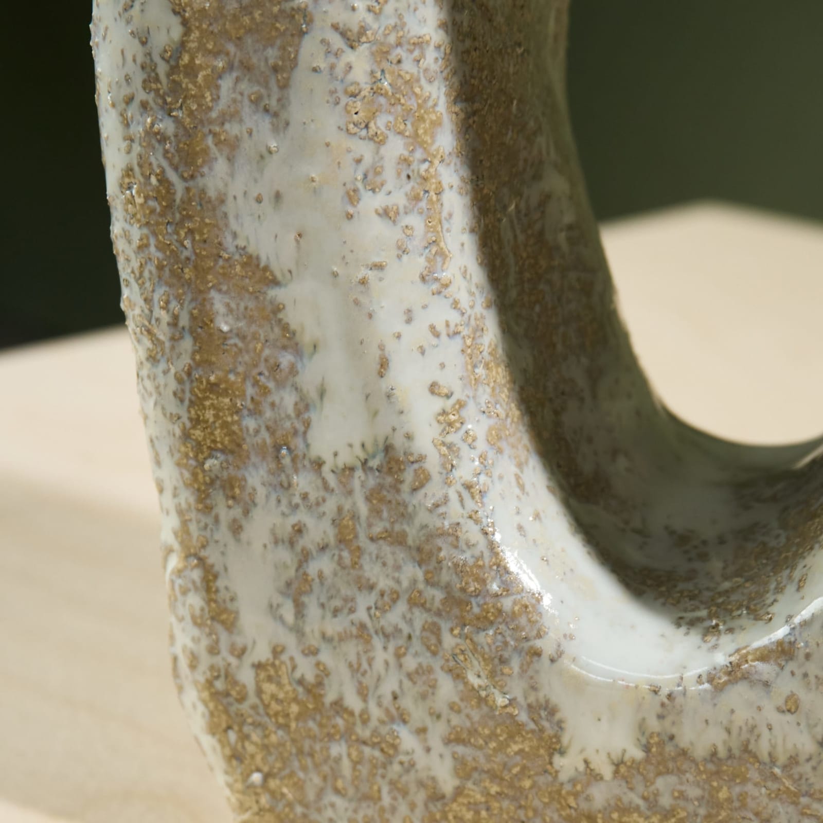 Willem van Hooff, Small Core Vessel, Glazed Earthenware, The Netherlands, 2020s