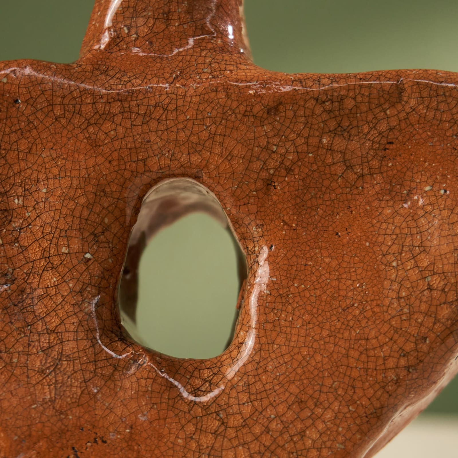 Willem van Hooff, Set of Four Tiny & Small Core Vessels, Glazed Earthenware, The Netherlands, 2020s