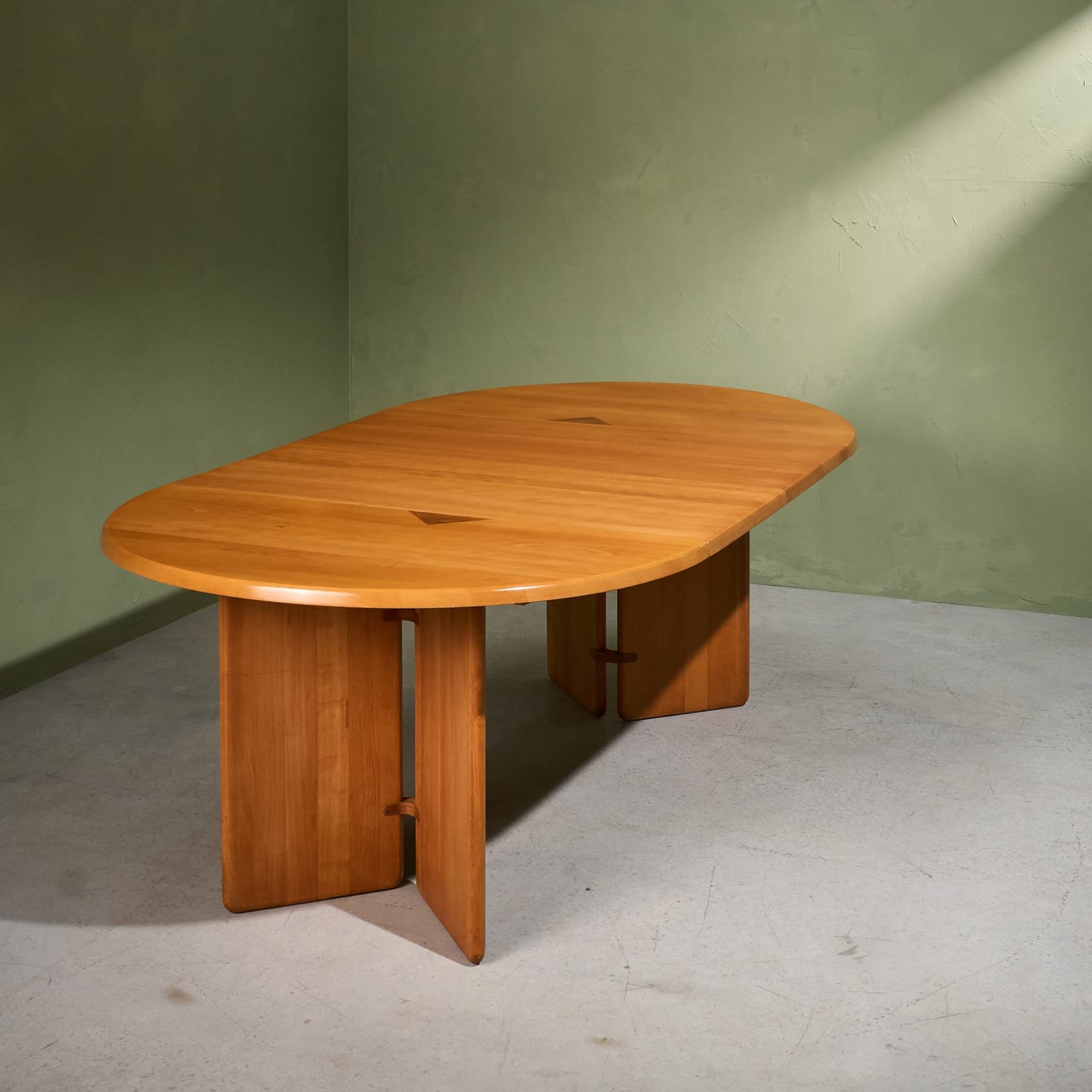 Søren Nissen and Ebbe Gehl, Extendable Dining Table for Seltz, France, 1980