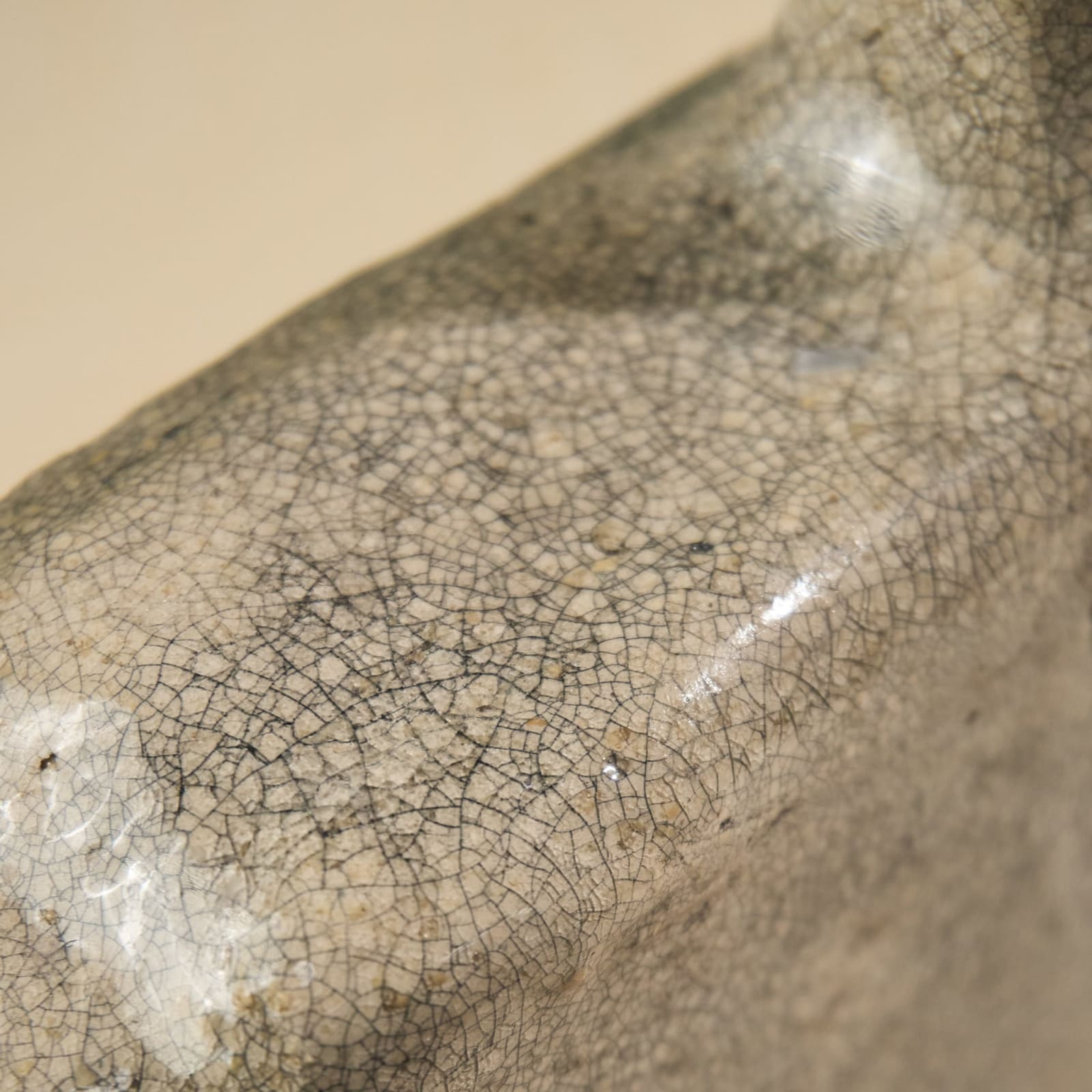 Willem van Hooff, Set of Four Tiny & Small Core Vessels, Glazed Earthenware, The Netherlands, 2020s