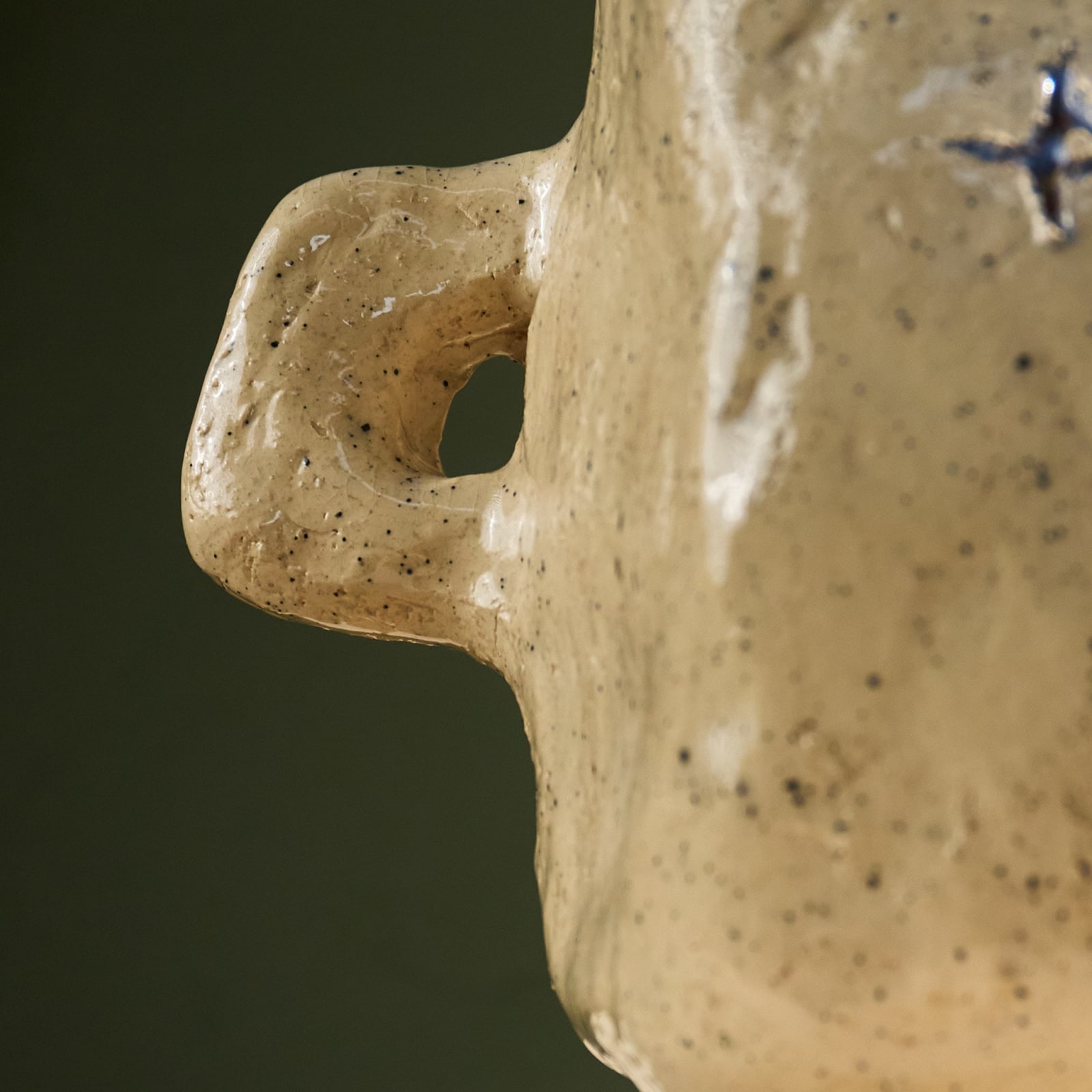 Willem van Hooff, 'Waiting For Another Meeting' Core Vessel, Glazed Earthenware, The Netherlands, 2020s