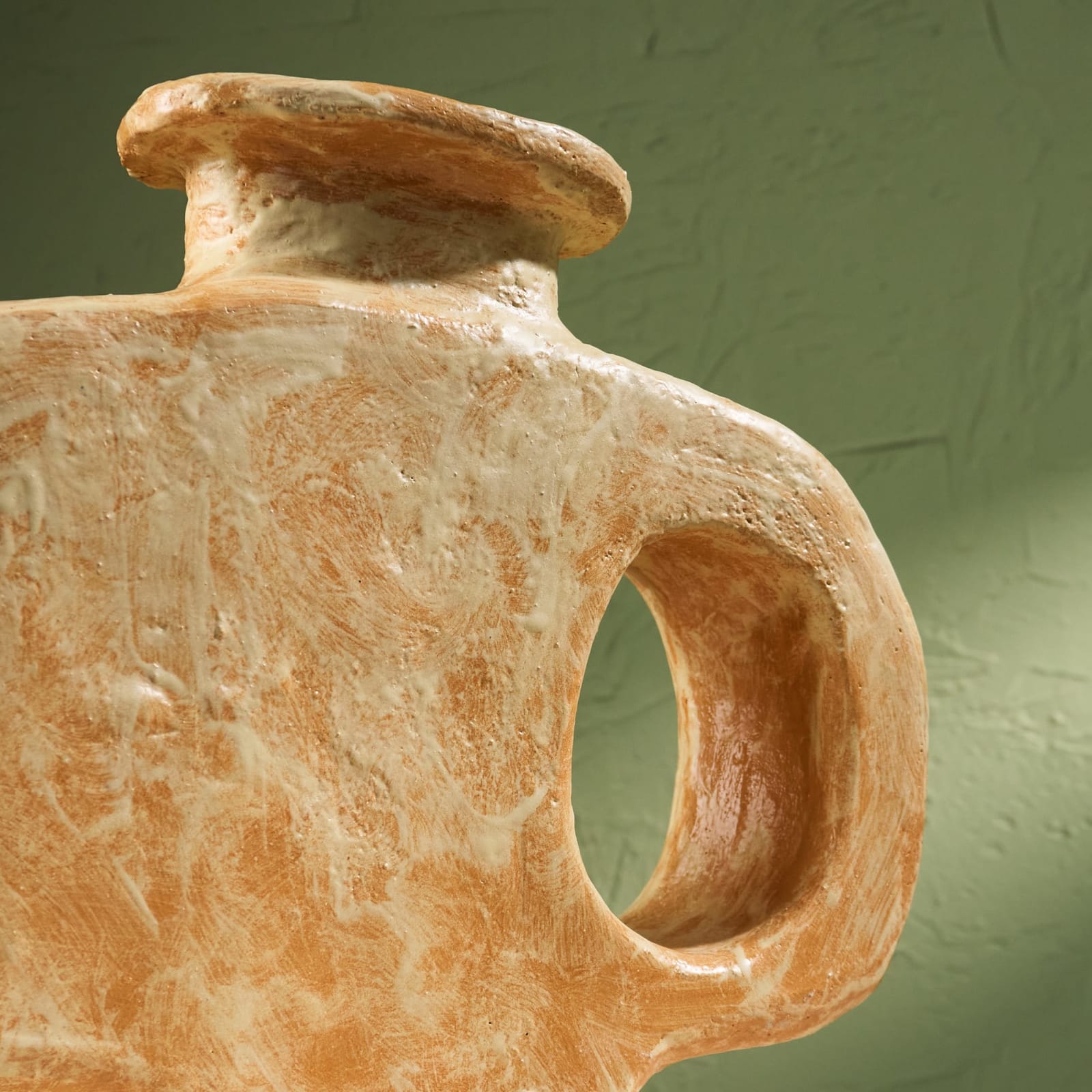 Willem van Hooff, Set of Three Core Vessel, Glazed Earthenware, The Netherlands, 2020s