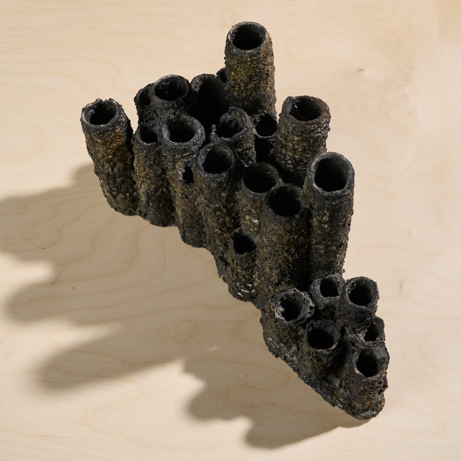 Pia Manu, Brutalist Ceramic Sculpture, Belgium, 1970s