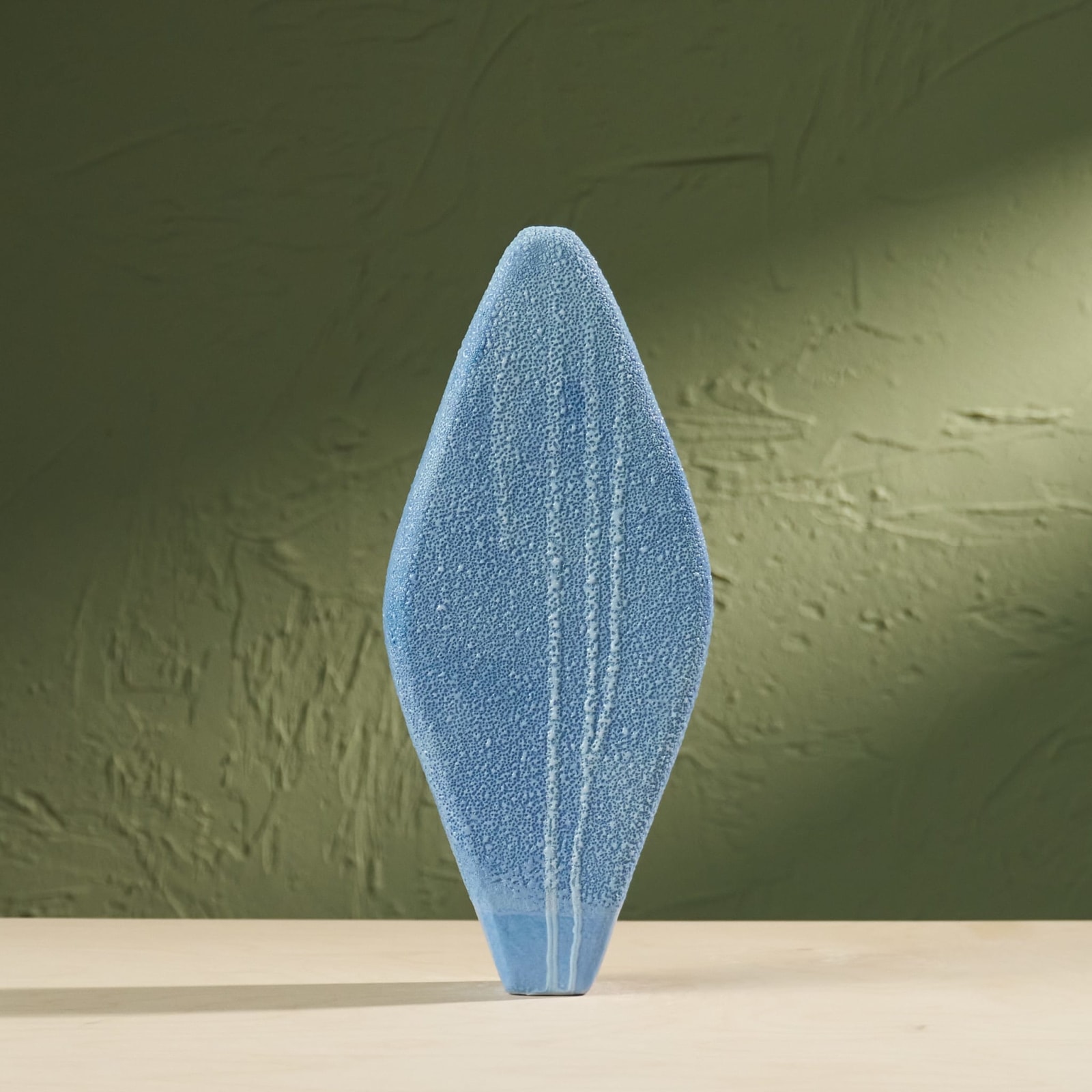 Eunsol Kim, 'Condensation' Series, Set of Two Glazed Ceramic Sculptures in Blue, The Netherlands, 2025