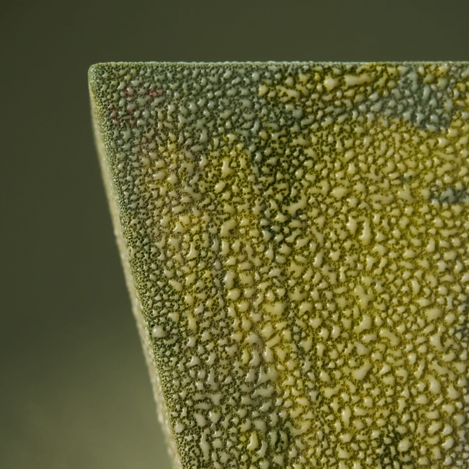 Eunsol Kim, 'Condensation' Series C5, Glazed Ceramic Sculpture in Green, The Netherlands, 2025