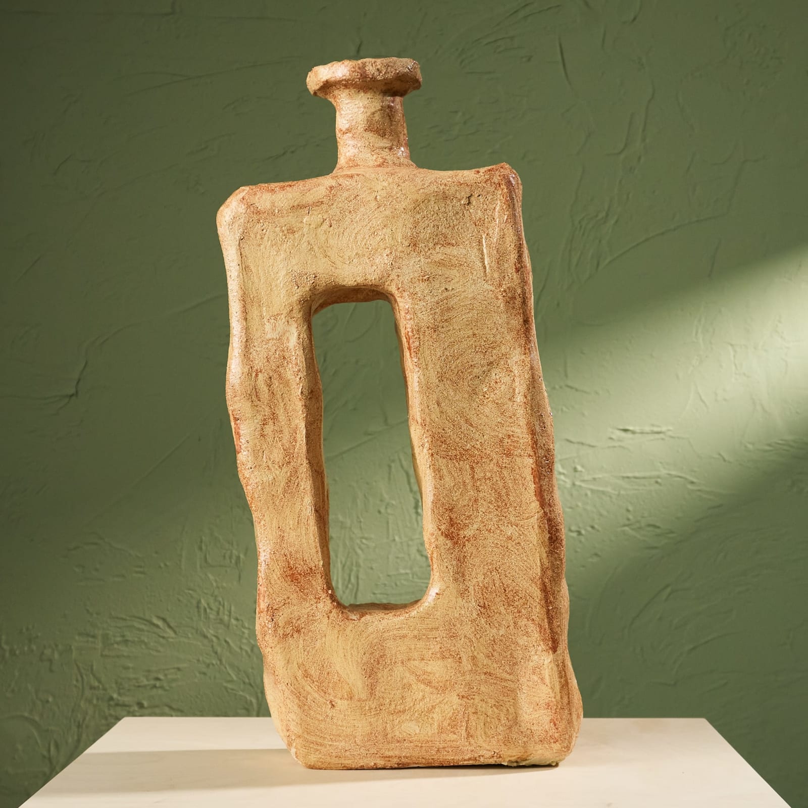 Willem van Hooff, Big Core Vessel, Glazed Earthenware, The Netherlands, 2020s