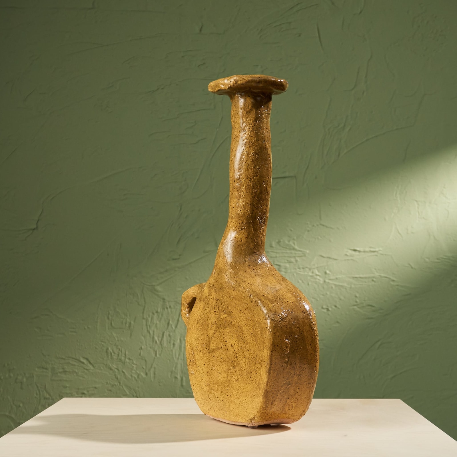 Willem van Hooff, Set of Three Core Vessel, Glazed Earthenware, The Netherlands, 2020s