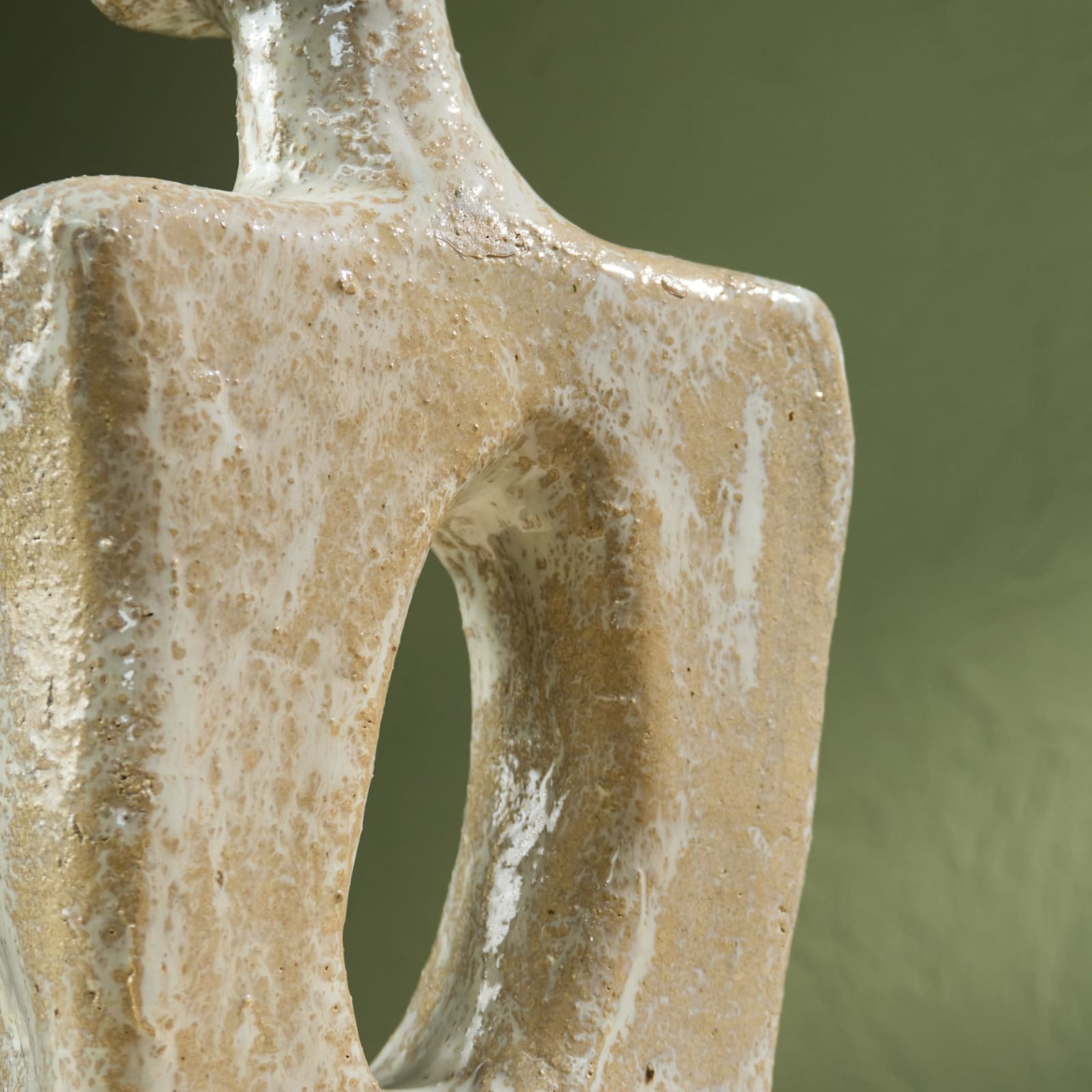 Willem van Hooff, Small Core Vessel, Glazed Earthenware, The Netherlands, 2020s