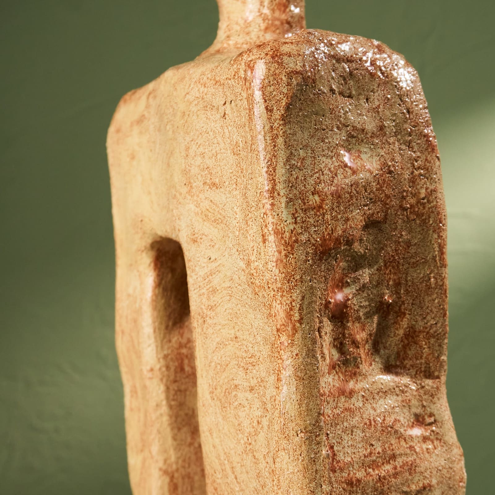 Willem van Hooff, Big Core Vessel, Glazed Earthenware, The Netherlands, 2020s