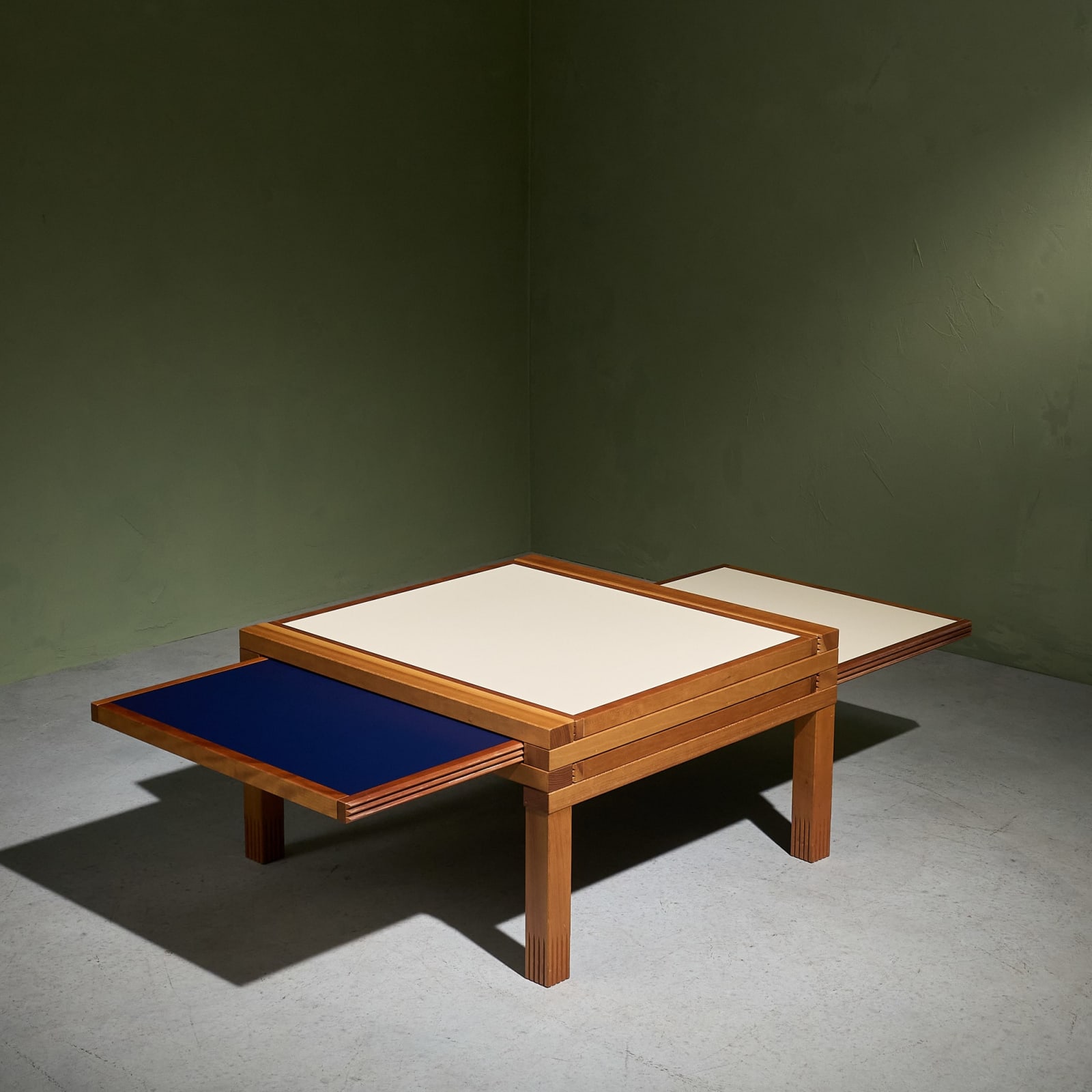 Bernard Vuarnesson, Reversible 'Hexa' Coffee Table for Bellato, Italy, 1980s