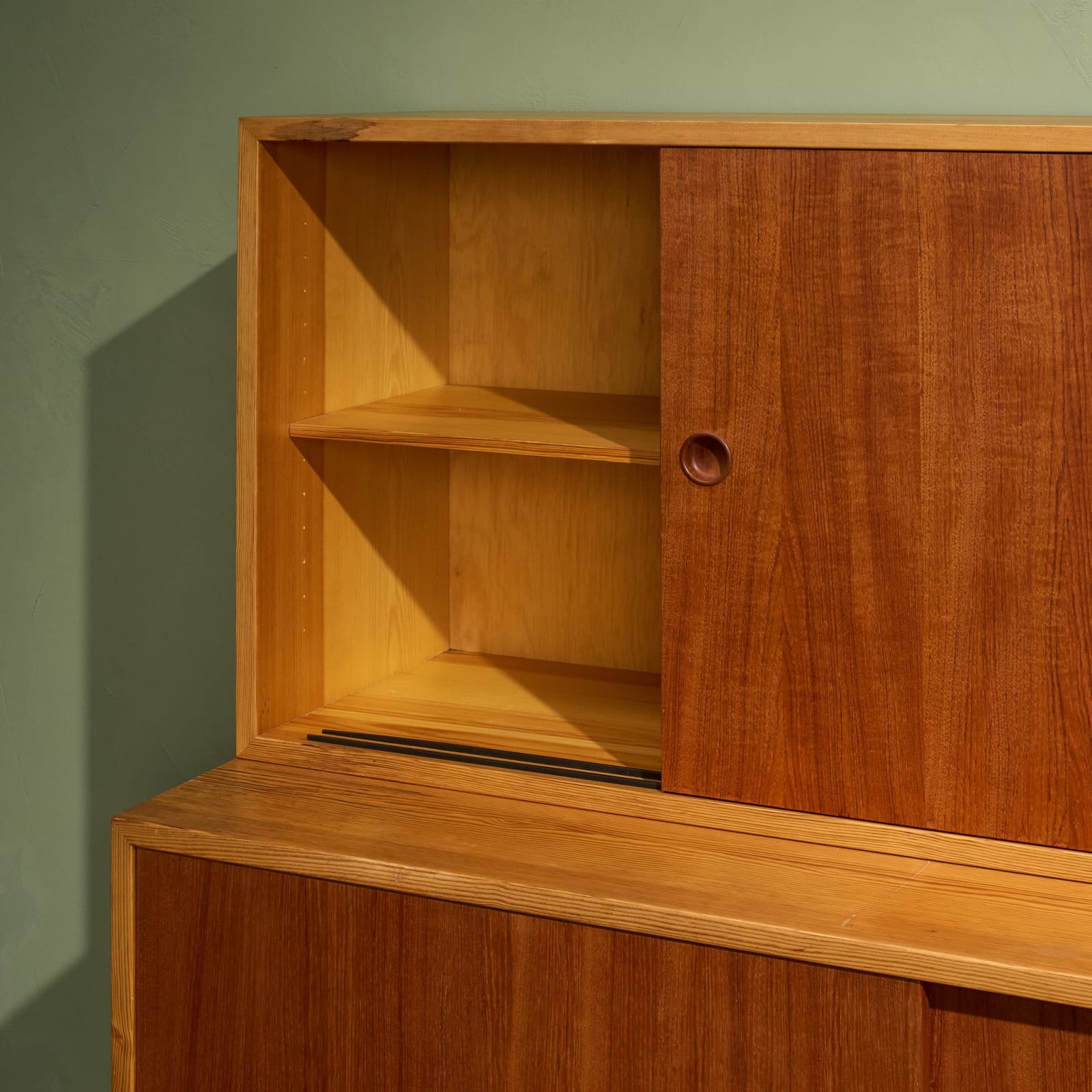 Børge Mogensen, 'Öresund' Cabinet in Teak and Oregon Pine for Karl Andersson, Sweden, 1950s