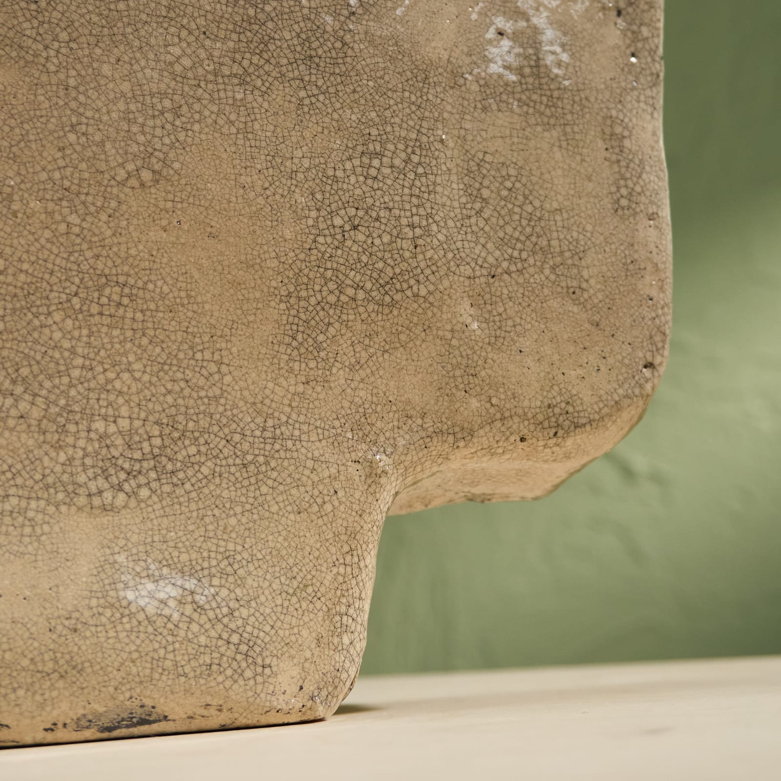 Willem van Hooff, Small Core Vessel, Glazed Earthenware, The Netherlands, 2020s