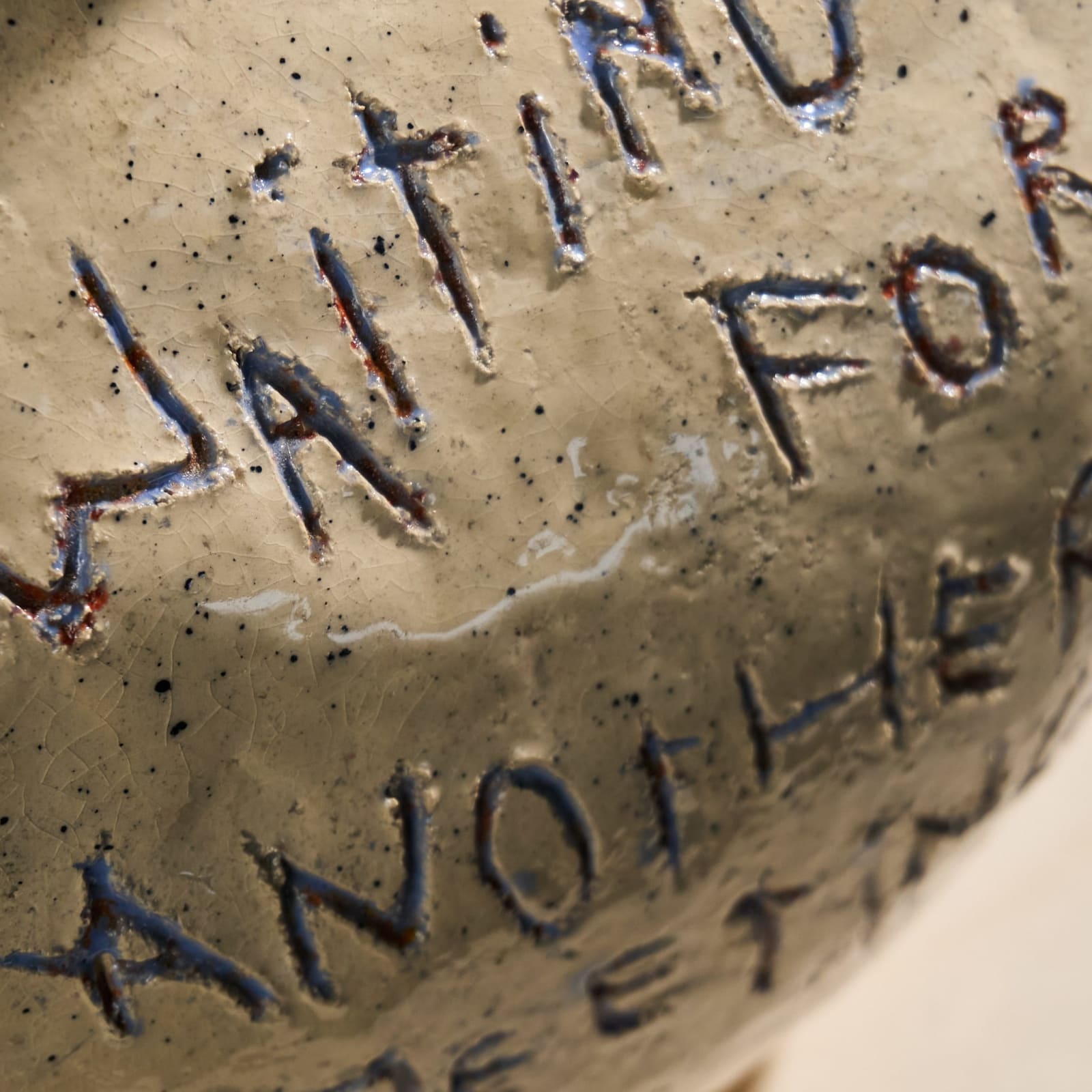 Willem van Hooff, 'Waiting For Another Meeting' Core Vessel, Glazed Earthenware, The Netherlands, 2020s