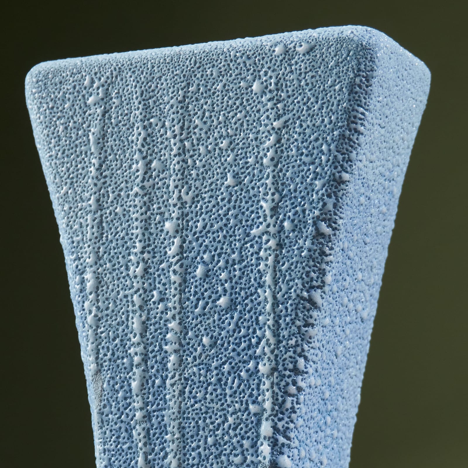 Eunsol Kim, 'Condensation' Series C4, Glazed Ceramic Sculpture in Blue, The Netherlands, 2025