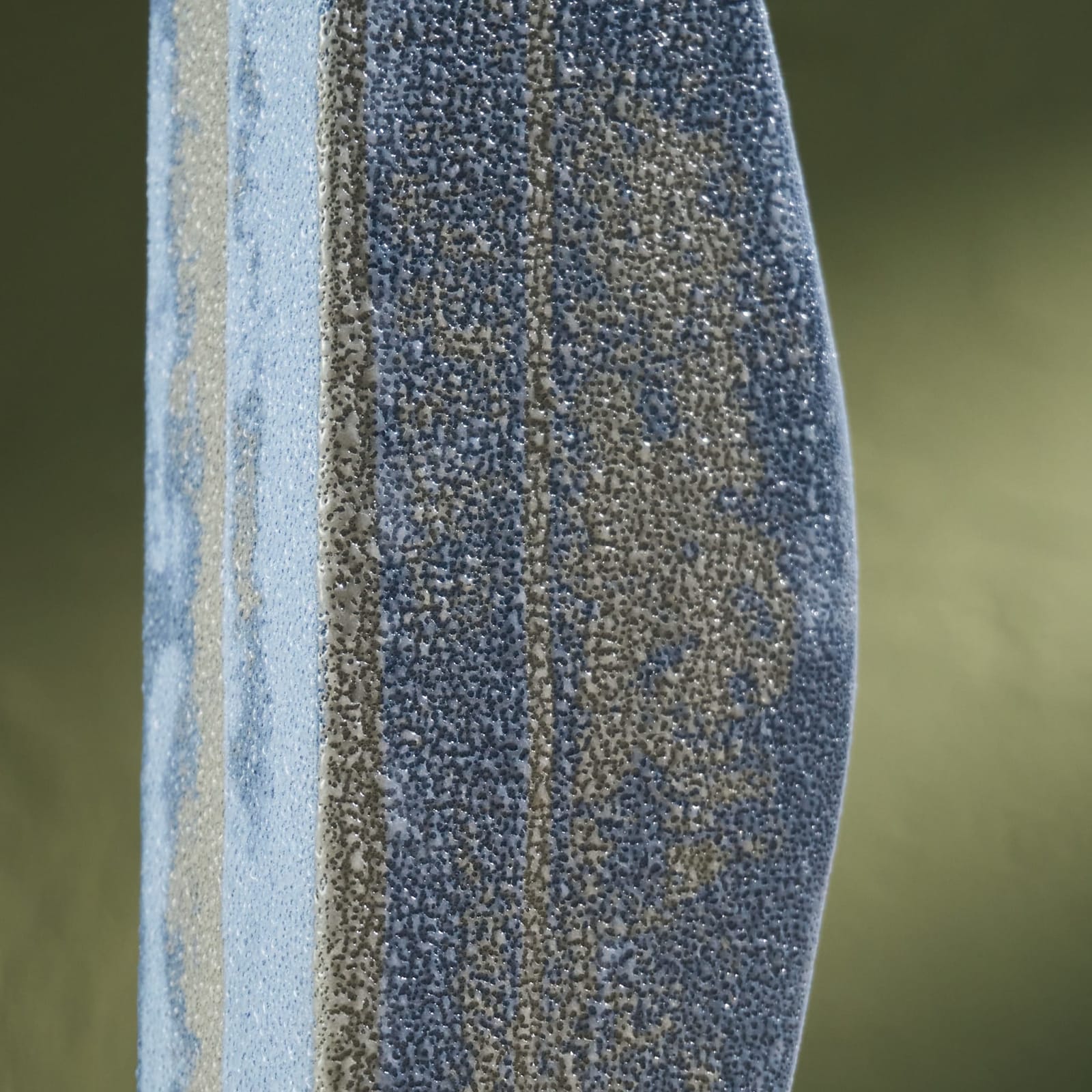 Eunsol Kim, 'Condensation' Series, Set of Three Glazed Ceramic Sculptures in Blue, The Netherlands, 2025